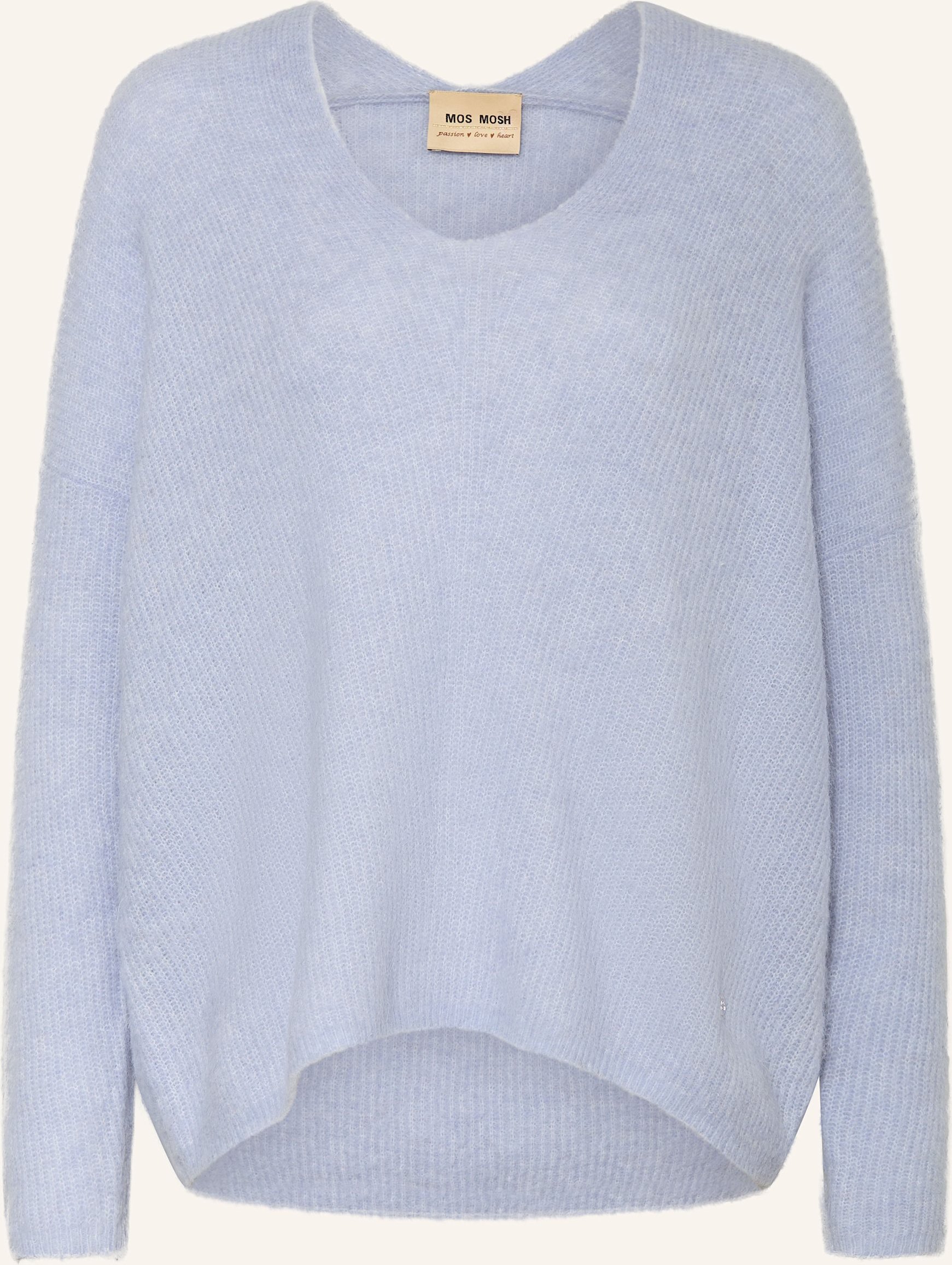 Mos Mosh Pullover Thora Mit Alpaka blau