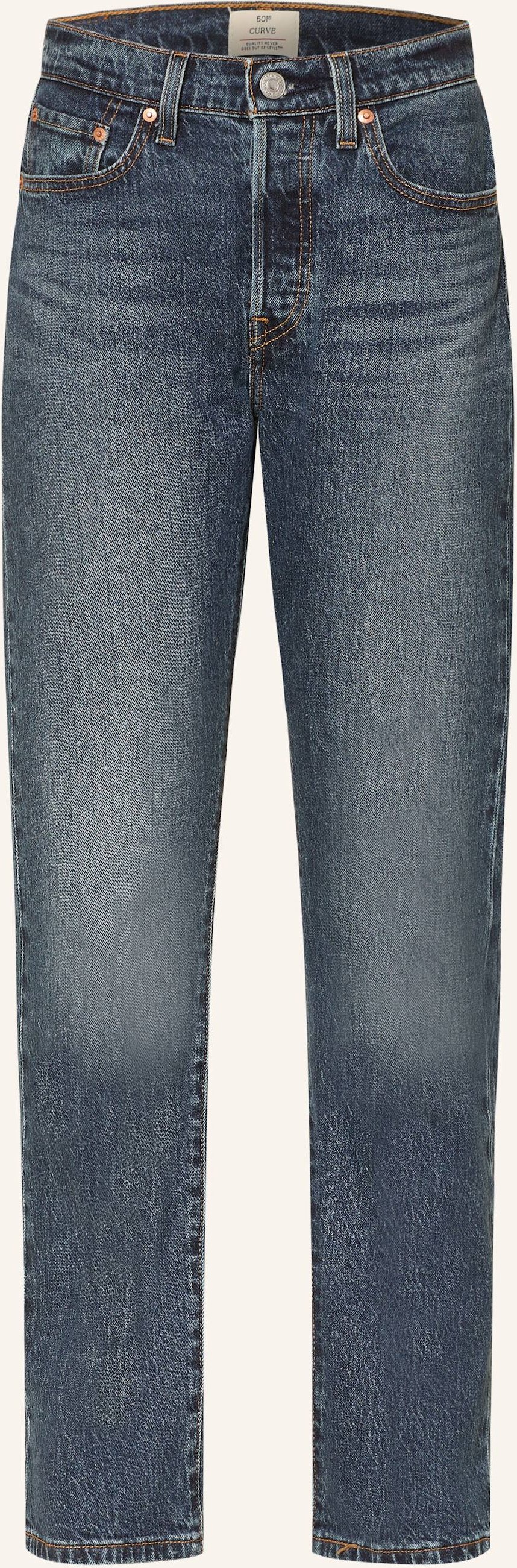 Thumbnail - Levi's® Straight Jeans 501 Curve blau