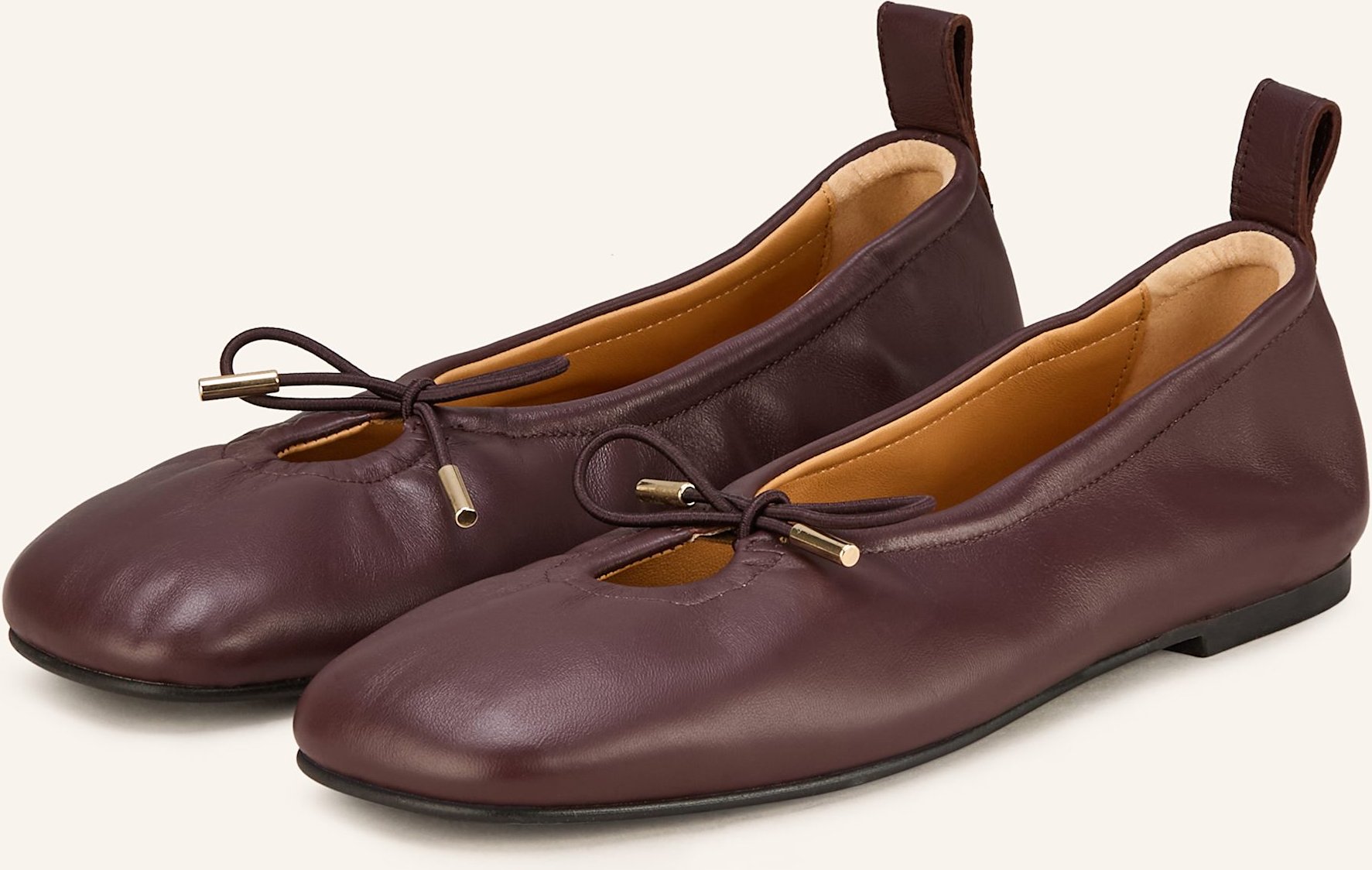 Alohas Ballerinas Rosalind braun