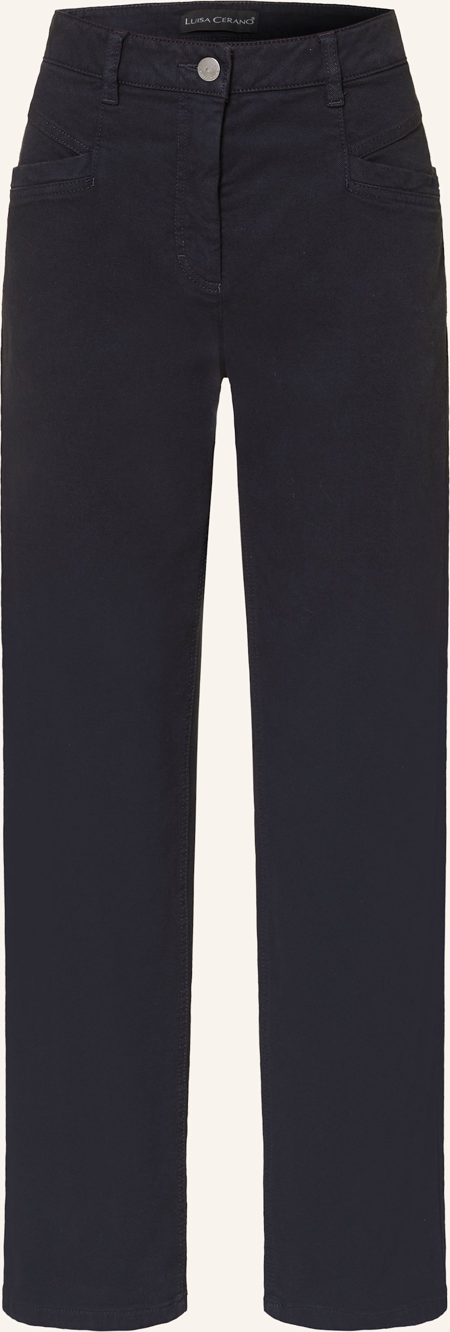 Luisa Cerano Straight Jeans blau