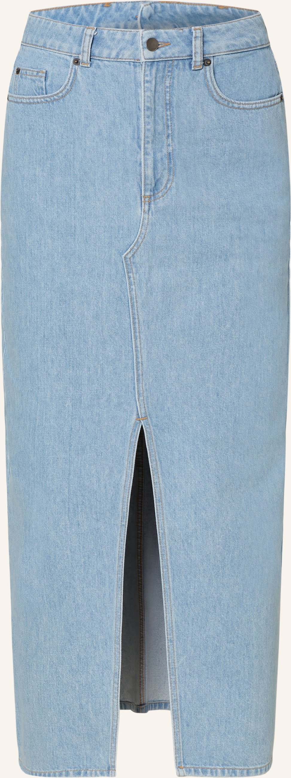 Mrs & Hugs Jeansrock blau