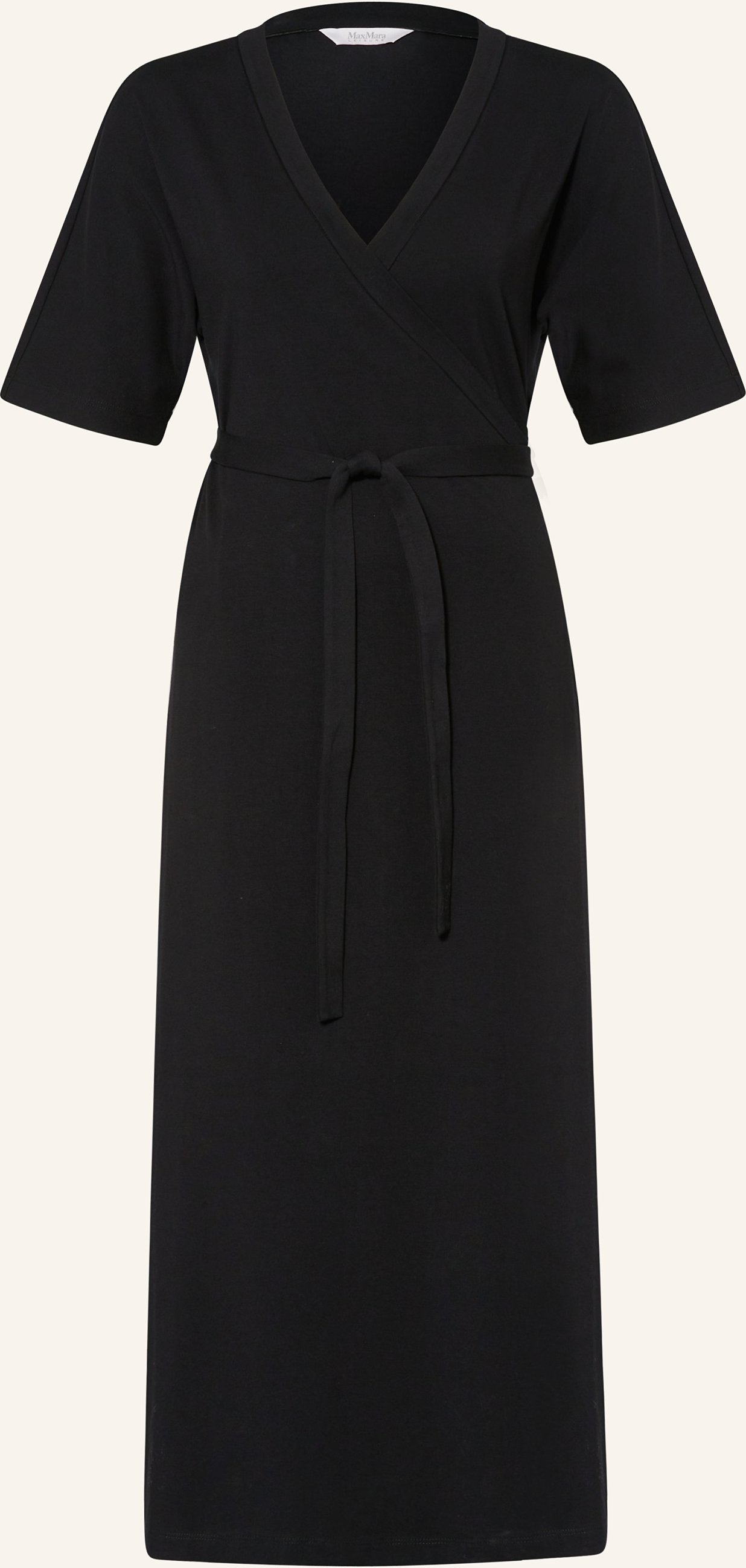 Mm Wickelkleid Pisano schwarz