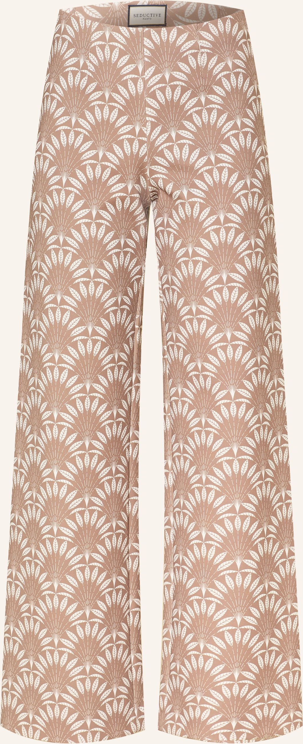 Seductive Marlenehose Kimberly Aus Jersey braun