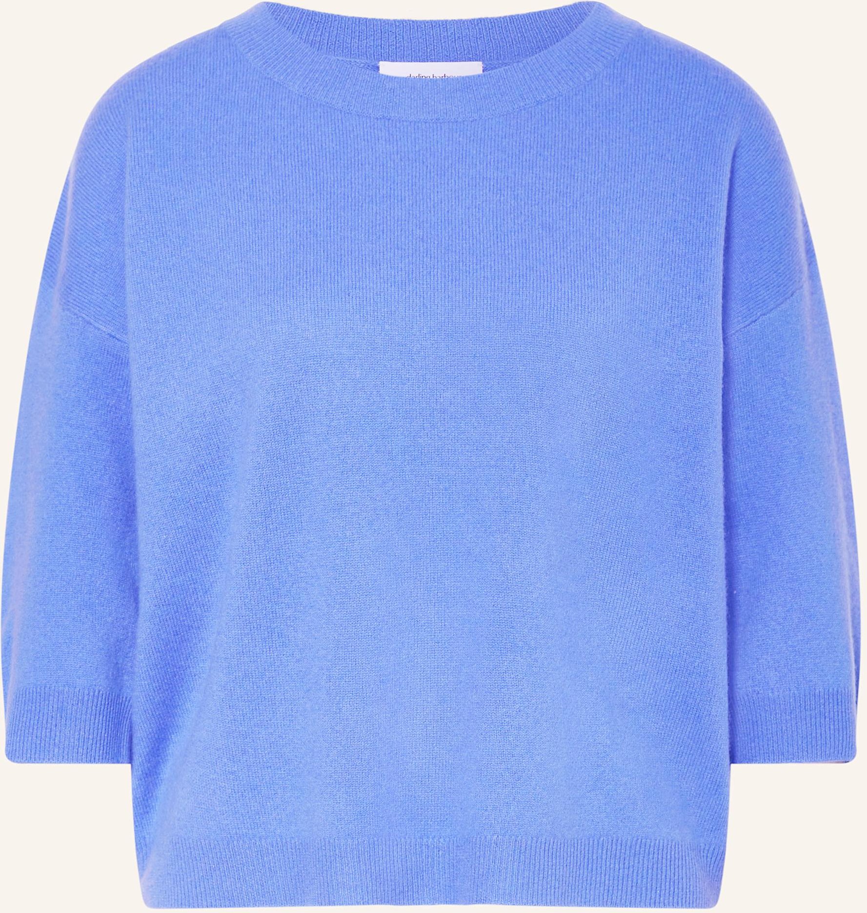 Darling Harbour Cashmere-Pullover Mit 3/4-Arm blau