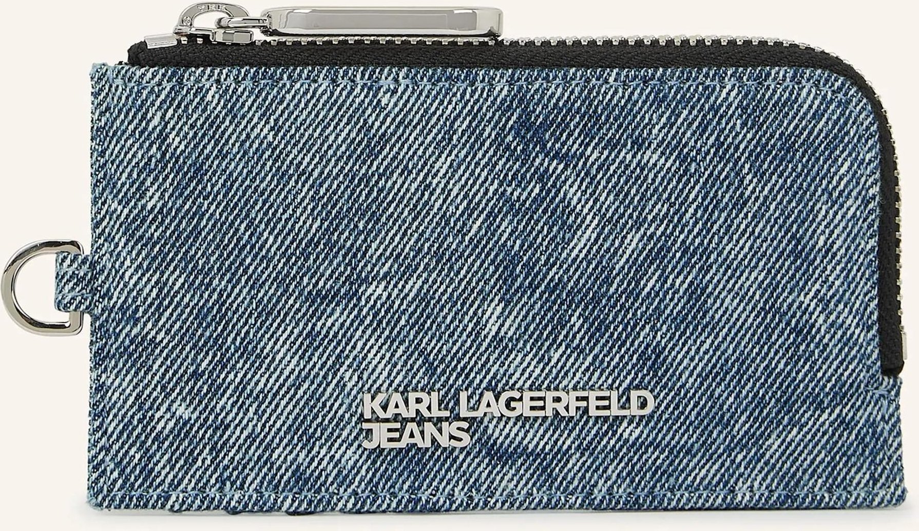 Karl Lagerfeld Jeans Kartenetui blau