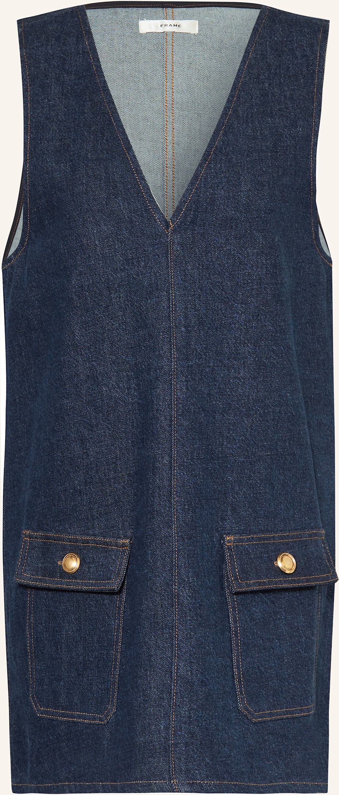 Frame Jeanskleid blau