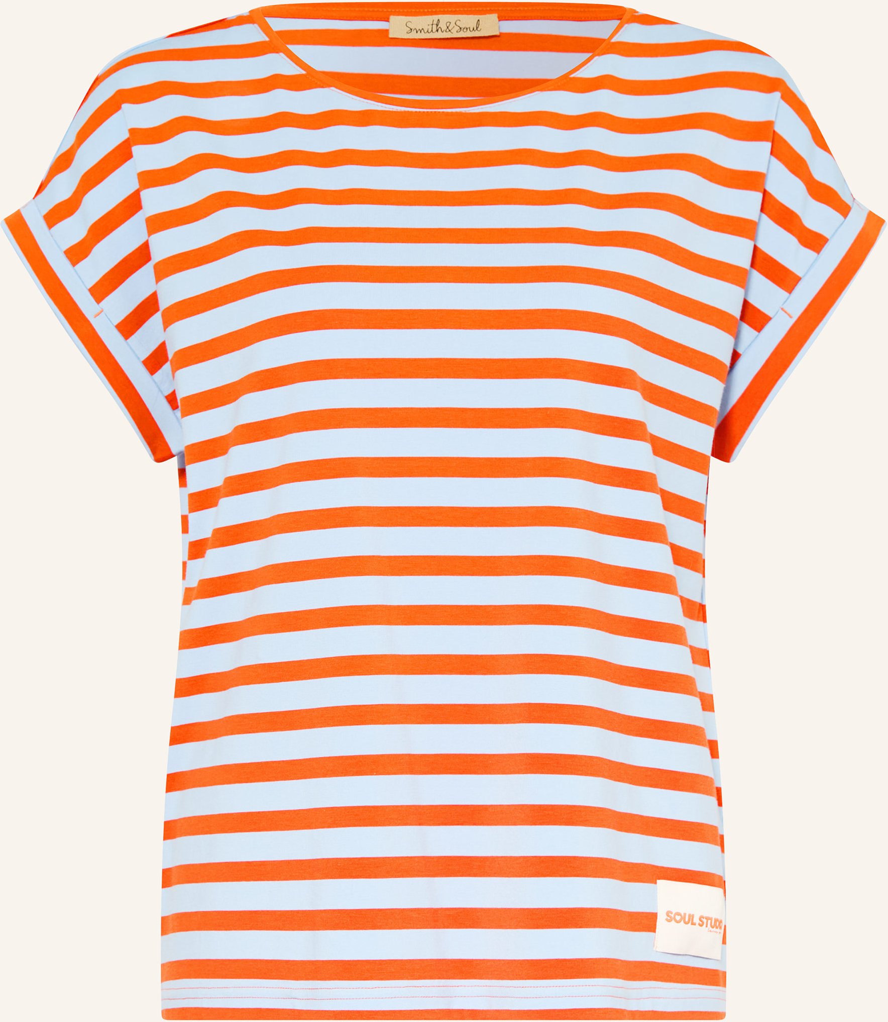 Smith & Soul Oversized-Shirt blau