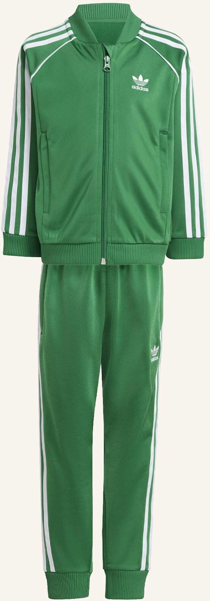 Thumbnail - Adidas Originals Adicolor Sst Kids Trainingsanzug gruen