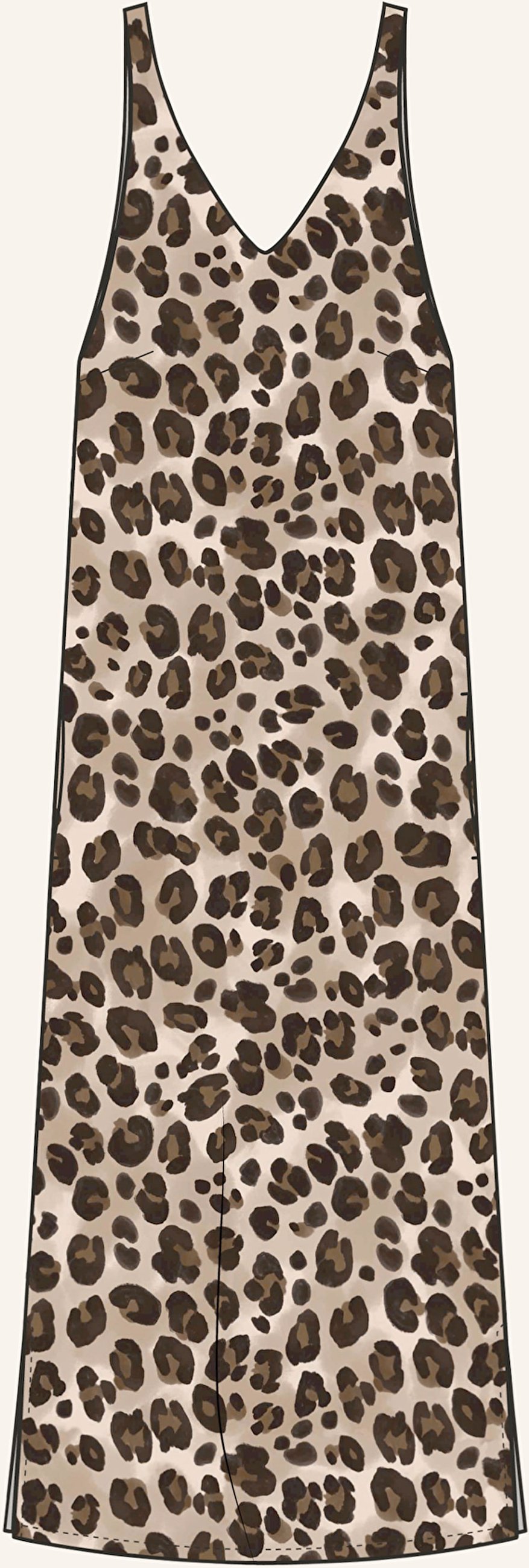 Smith & Soul Kleid braun