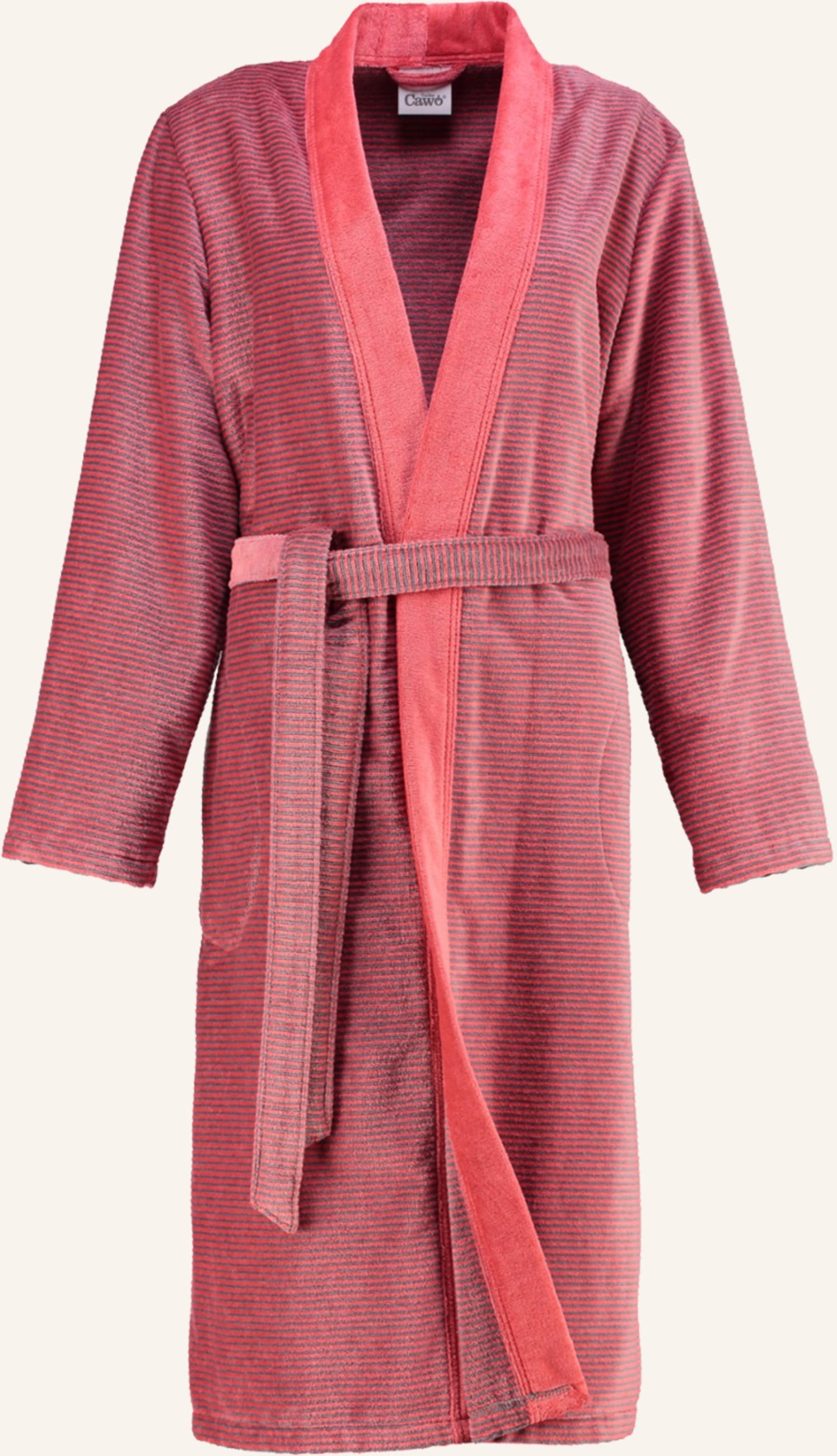 Cawö Bademantel rot