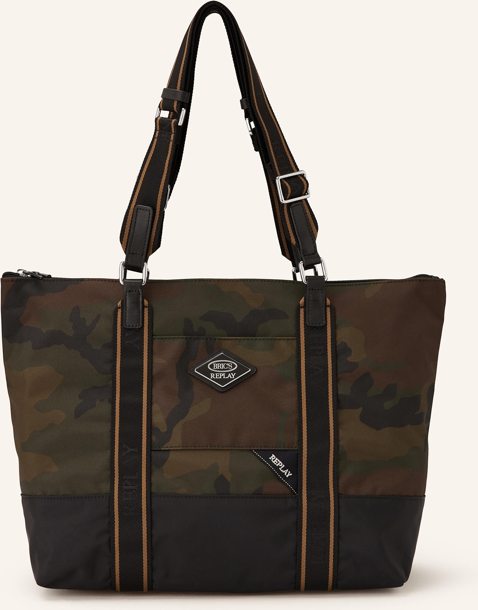 Thumbnail - Bric's Shopper Replay Mit Pouch gruen