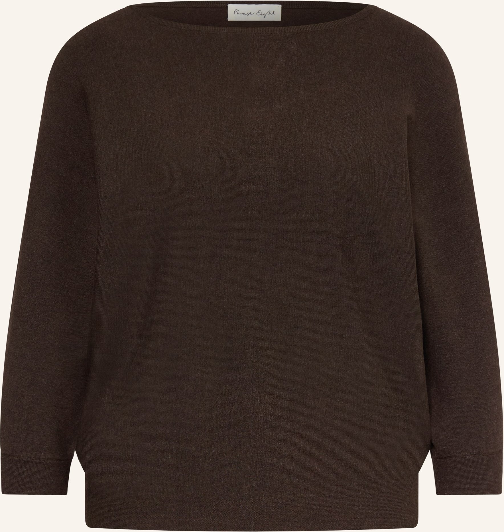 Phase Eight Pullover Cristine Mit 3/4-Arm braun