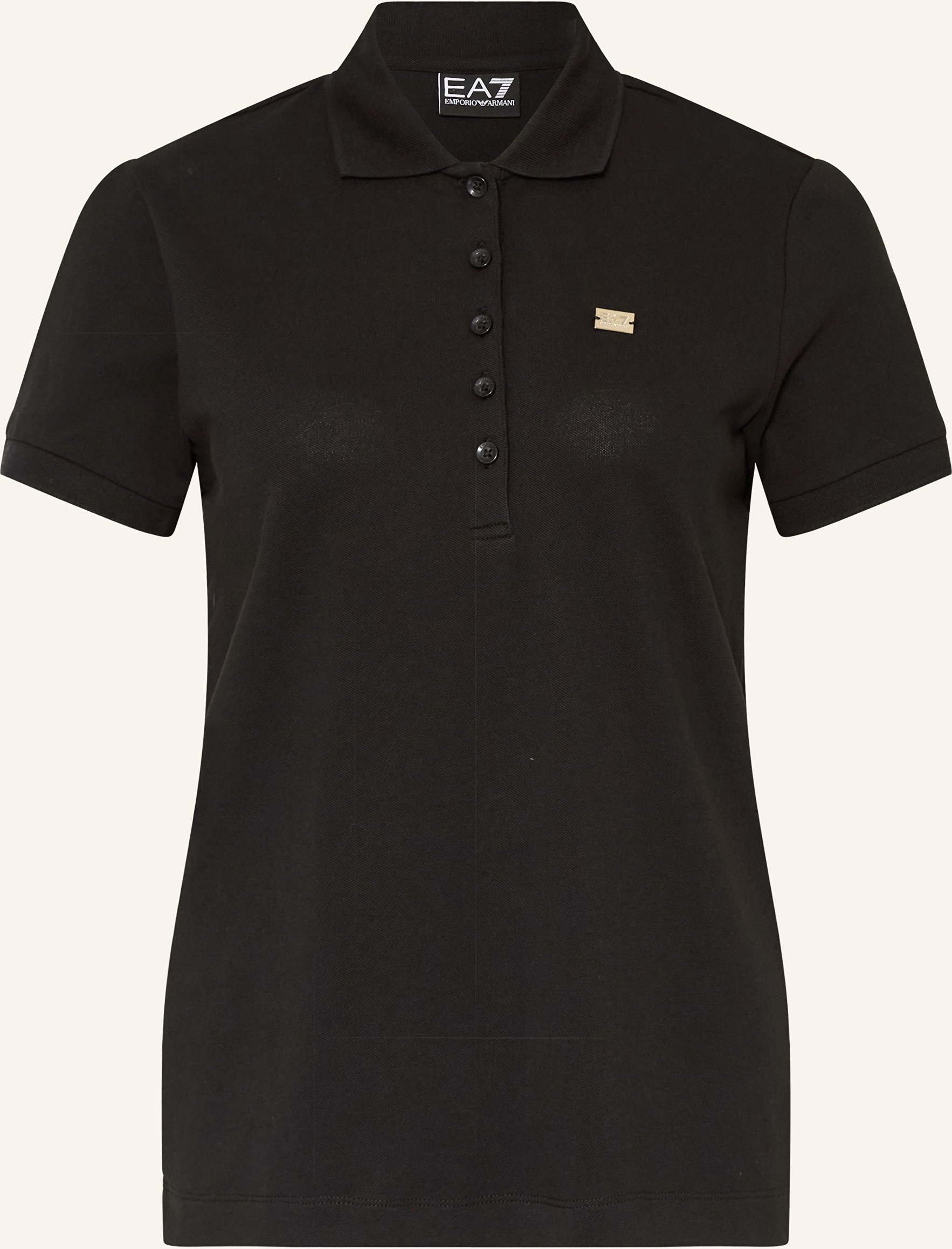 ea7 Emporio Armani Funktions-Poloshirt Core Lady schwarz