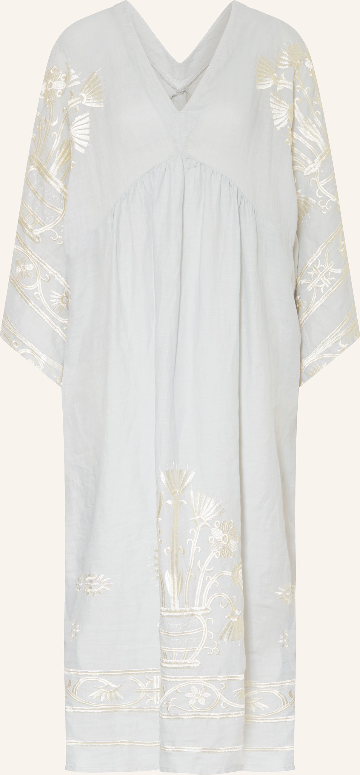 Greek Archaic Kori Strandkleid Crete grau