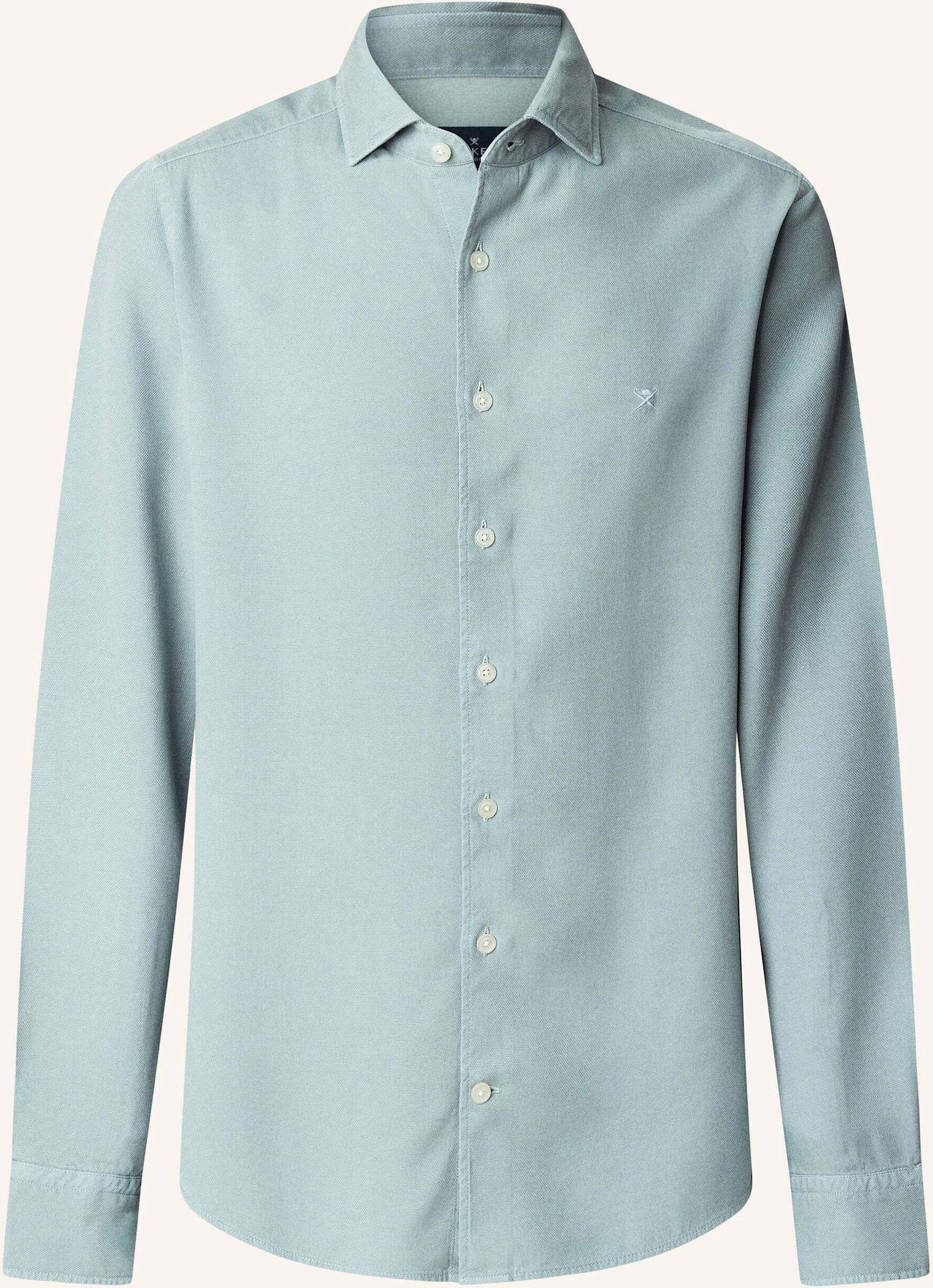Hackett London Freizeithemd Gmd Texture blau