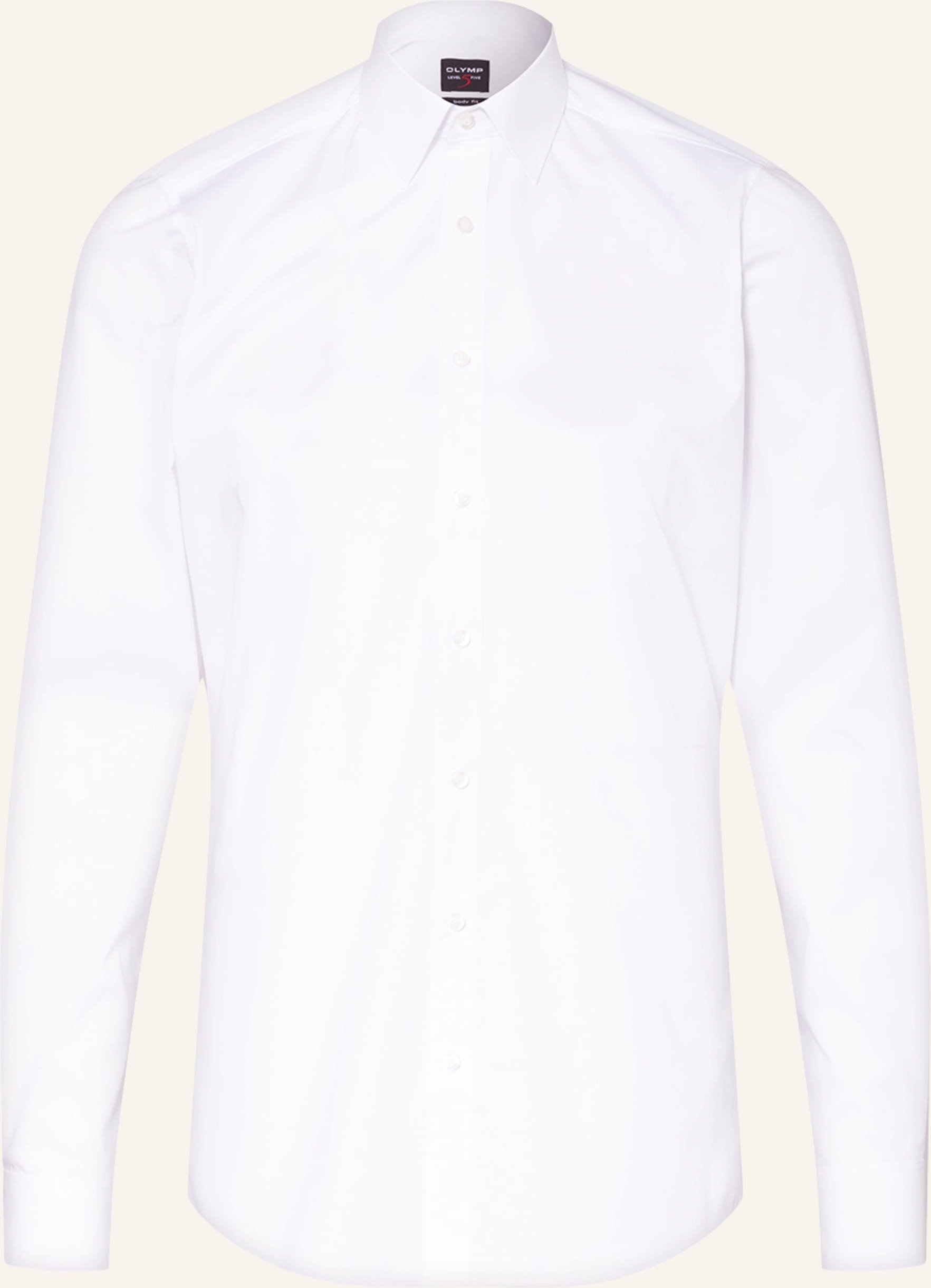 Thumbnail - Olymp Hemd Level Five Body Fit weiss