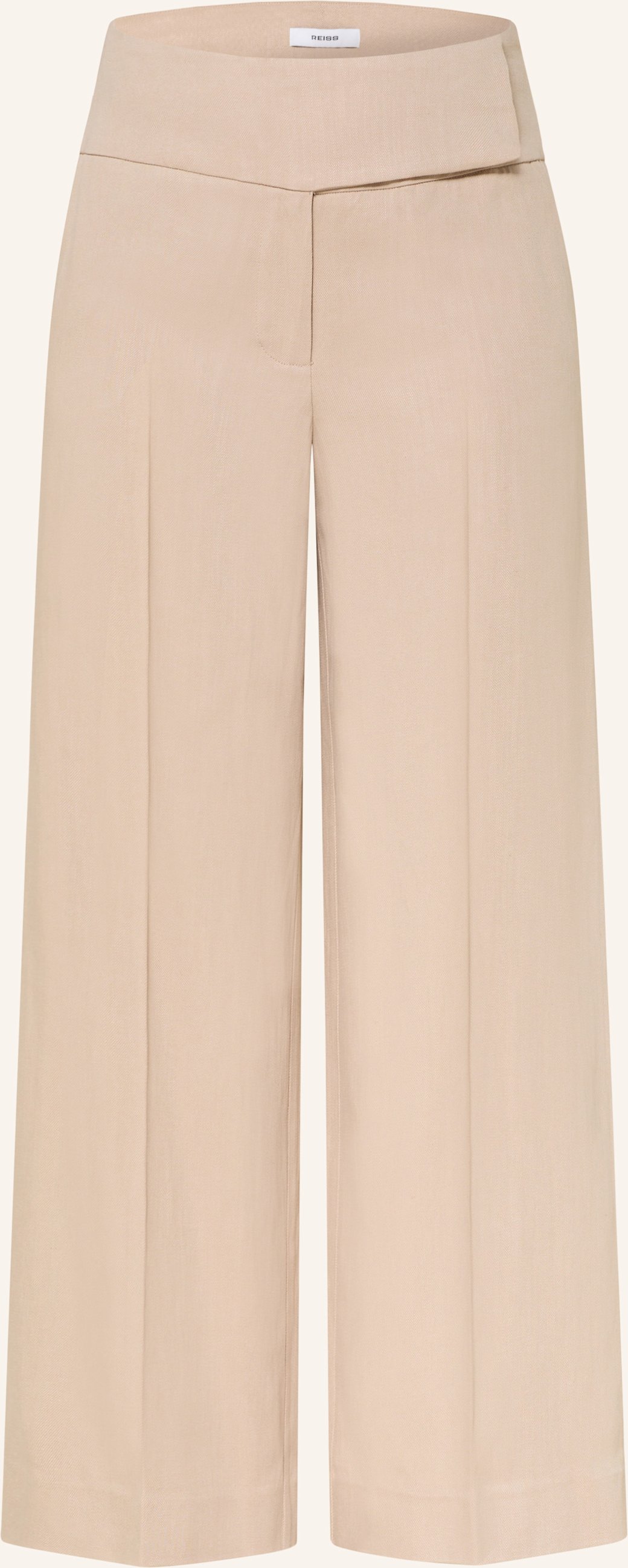 Reiss Marlenehose Delilah beige