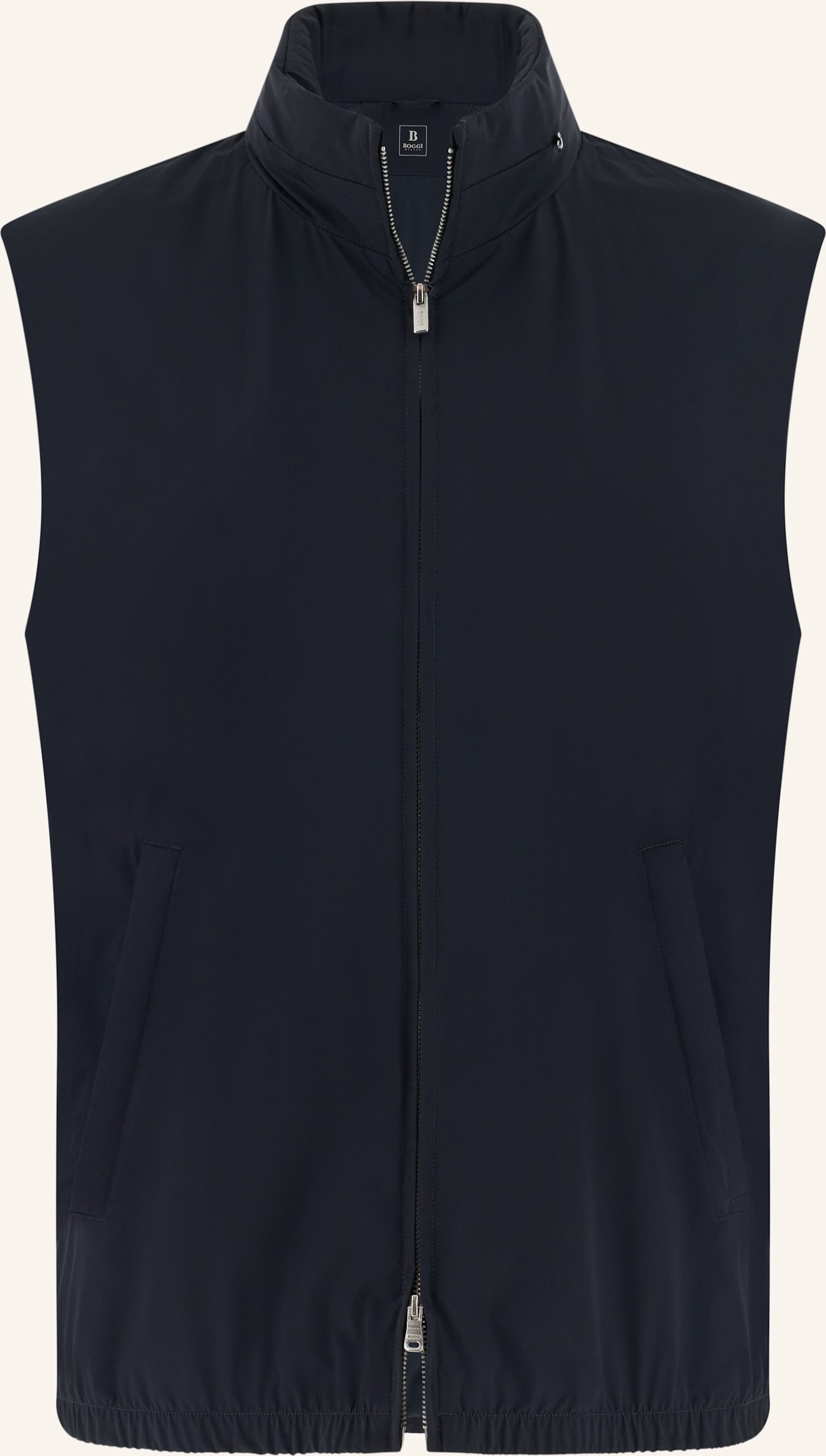 Boggi Milano Daunenweste Aus Cashmere blau