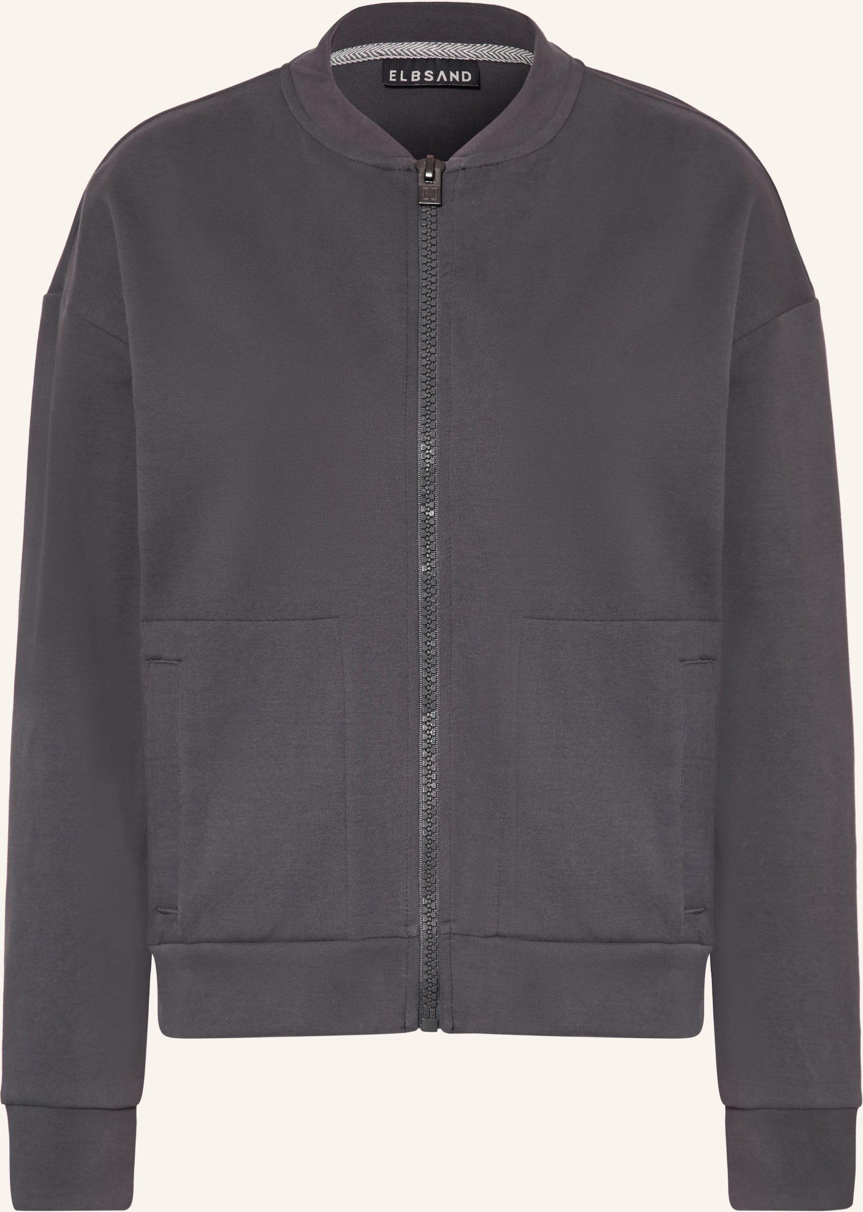 Elbsand Sweatjacke Enid grau