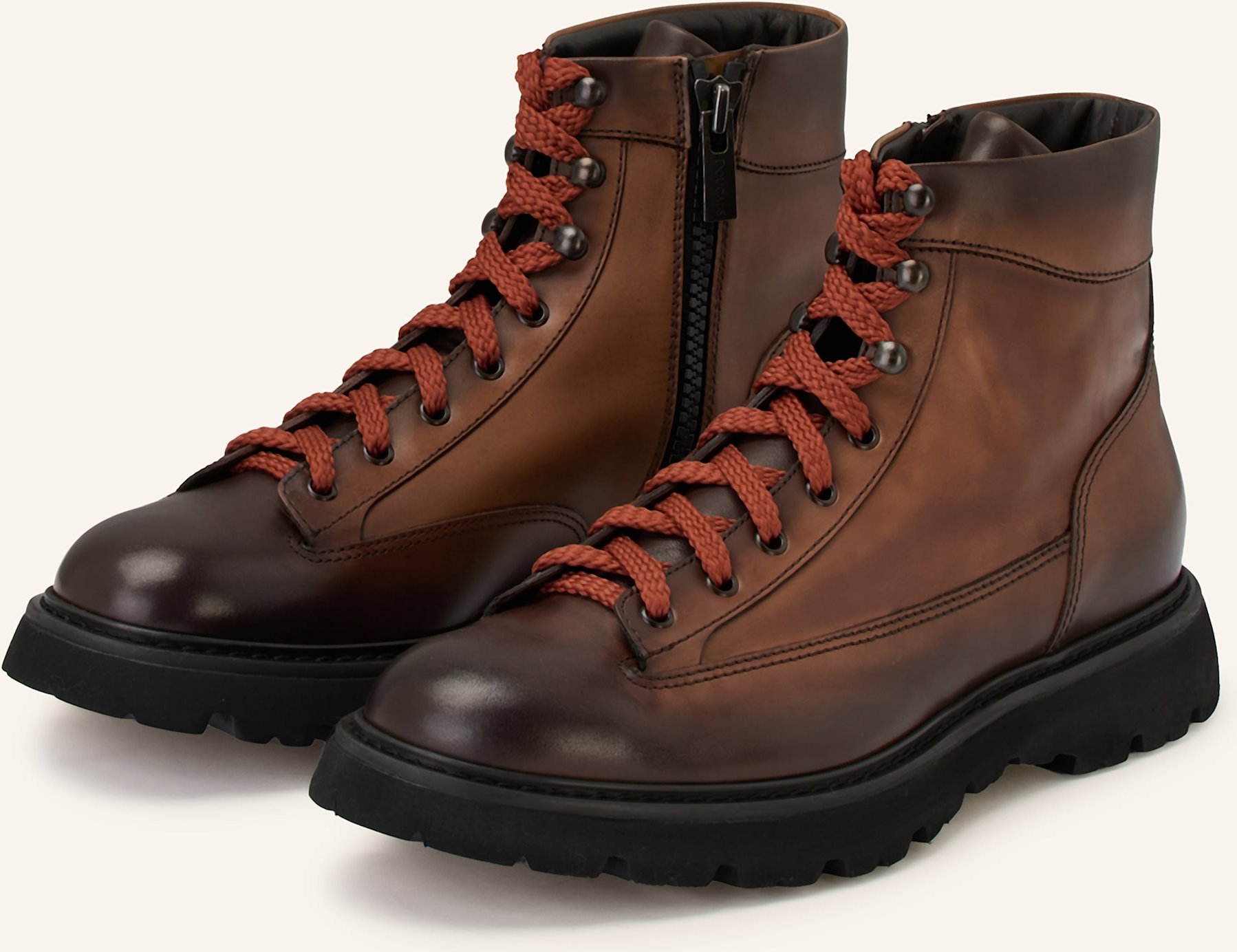 Doucal's Schnürboots Neil braun