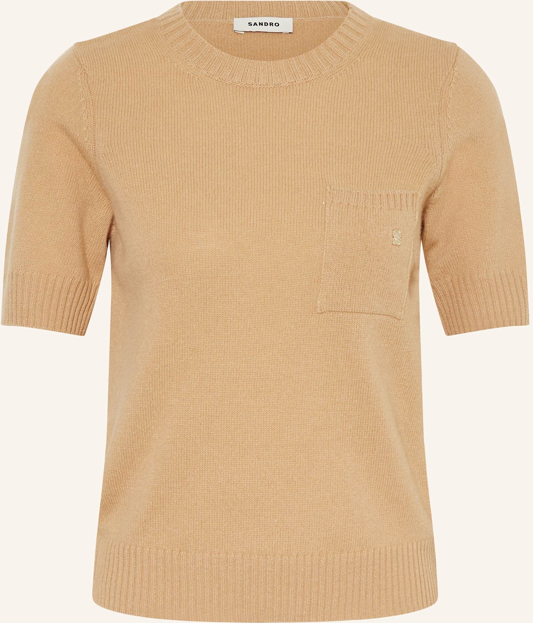 Sandro Strickshirt braun