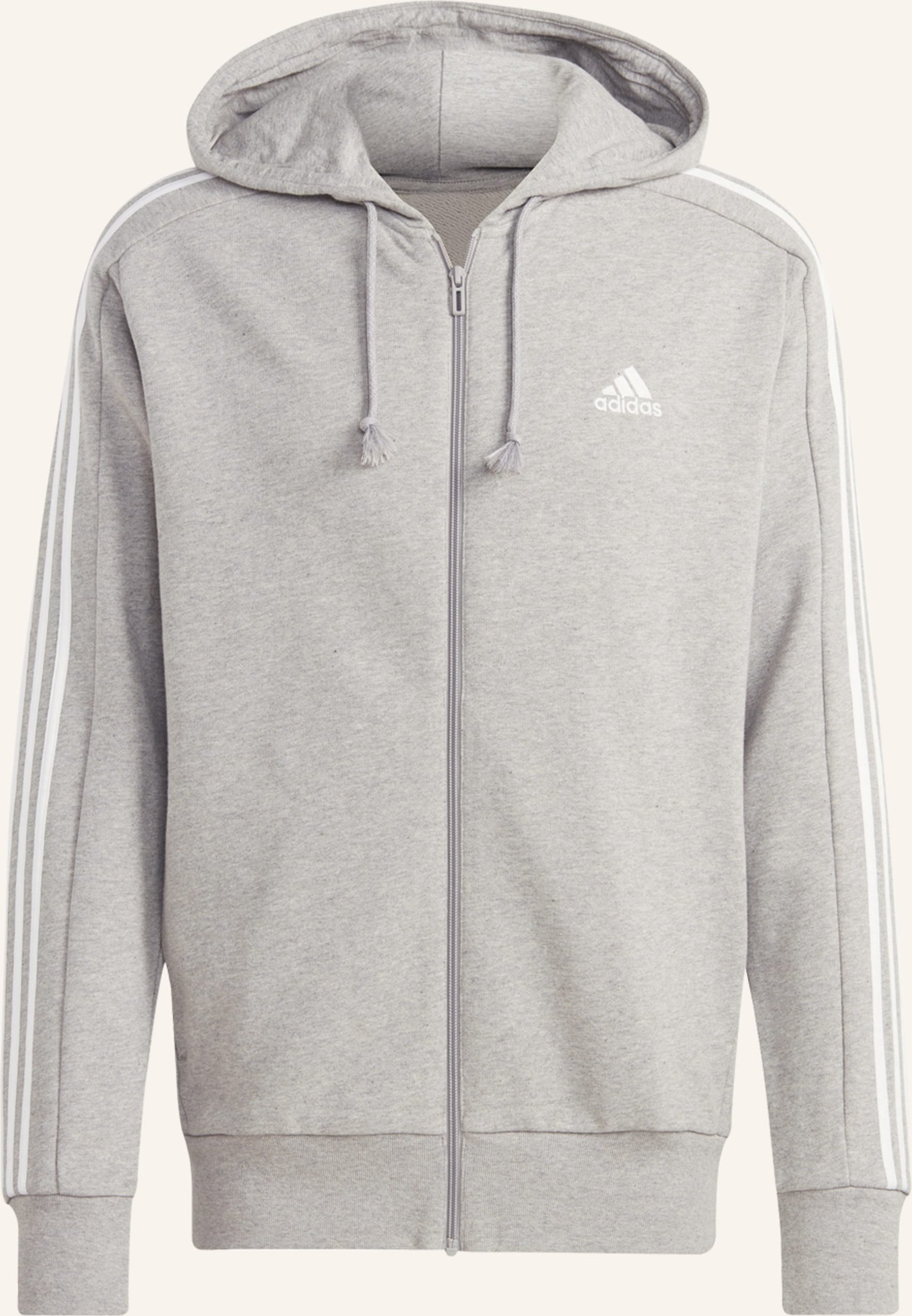 Adidas Sweatjacke Essentials grau