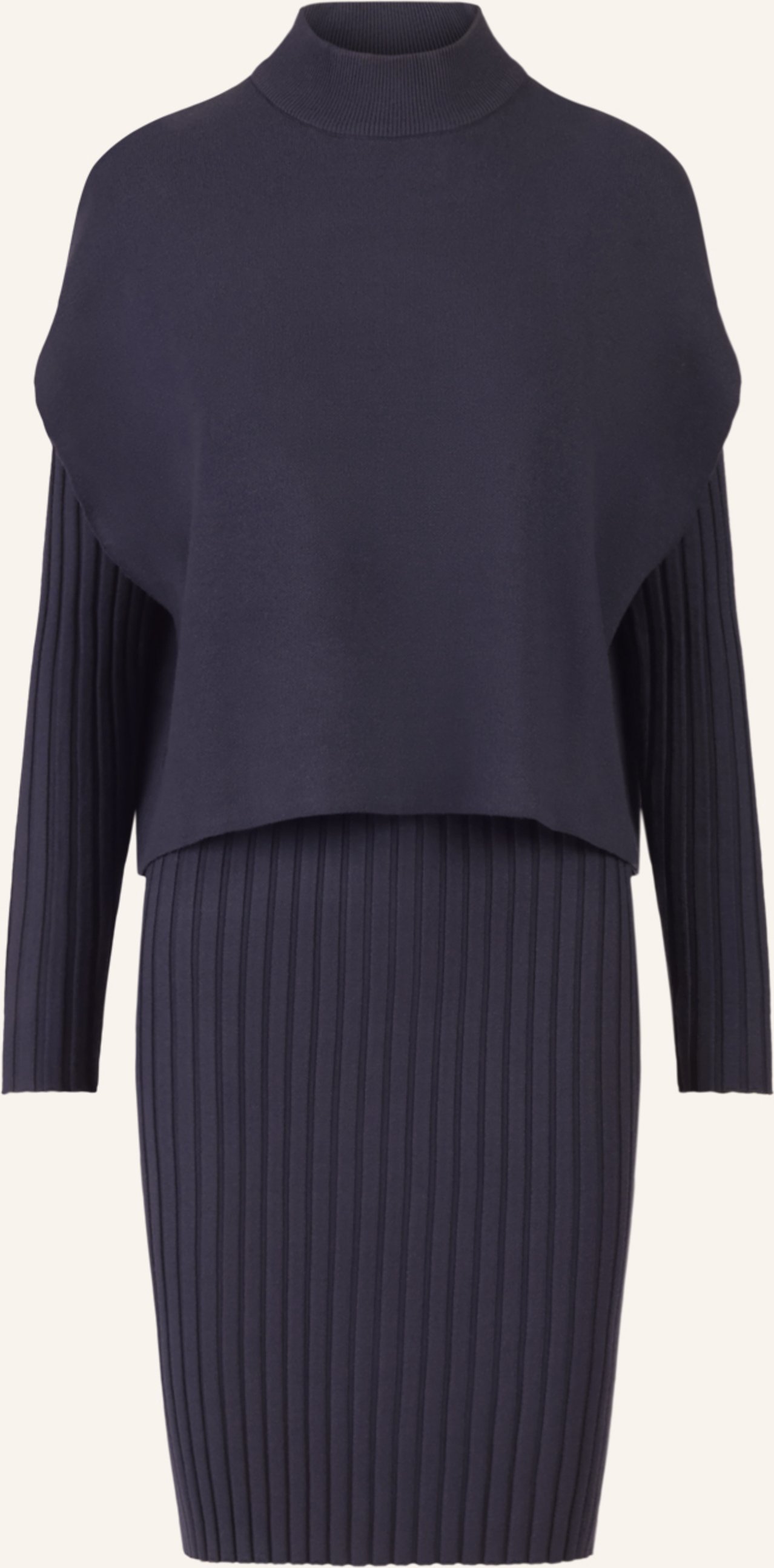 Apart Strick Set blau