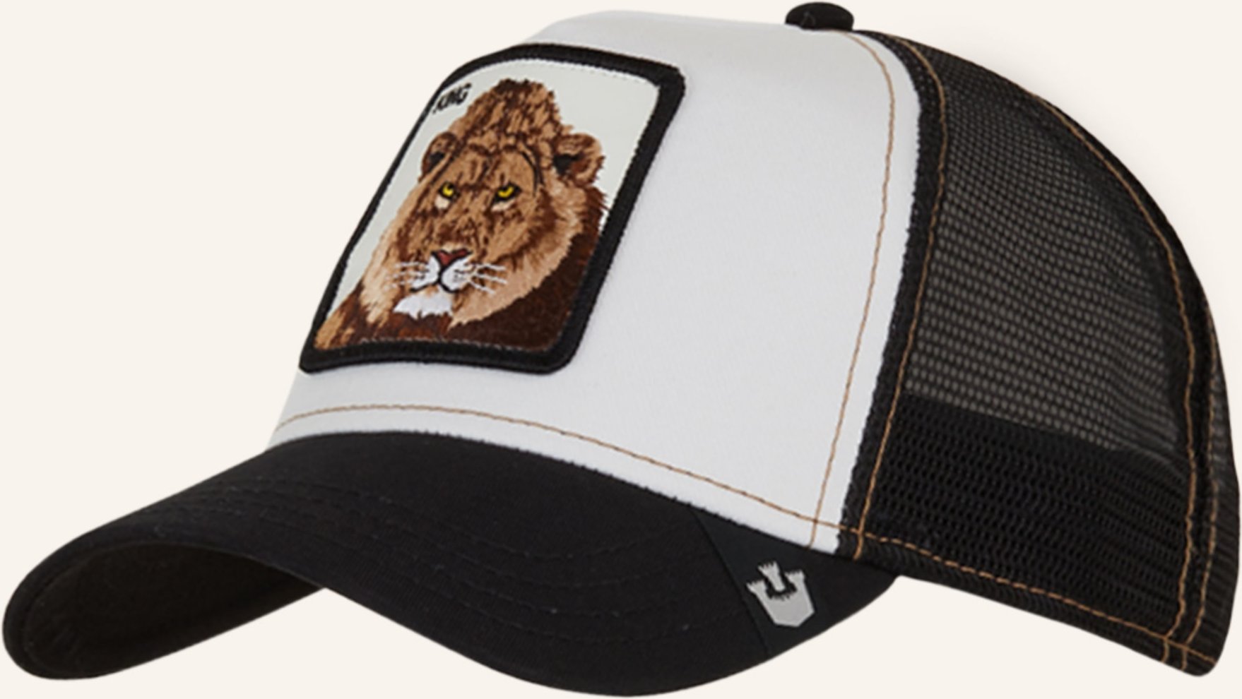 Goorin Bros. Cap The King Lion schwarz