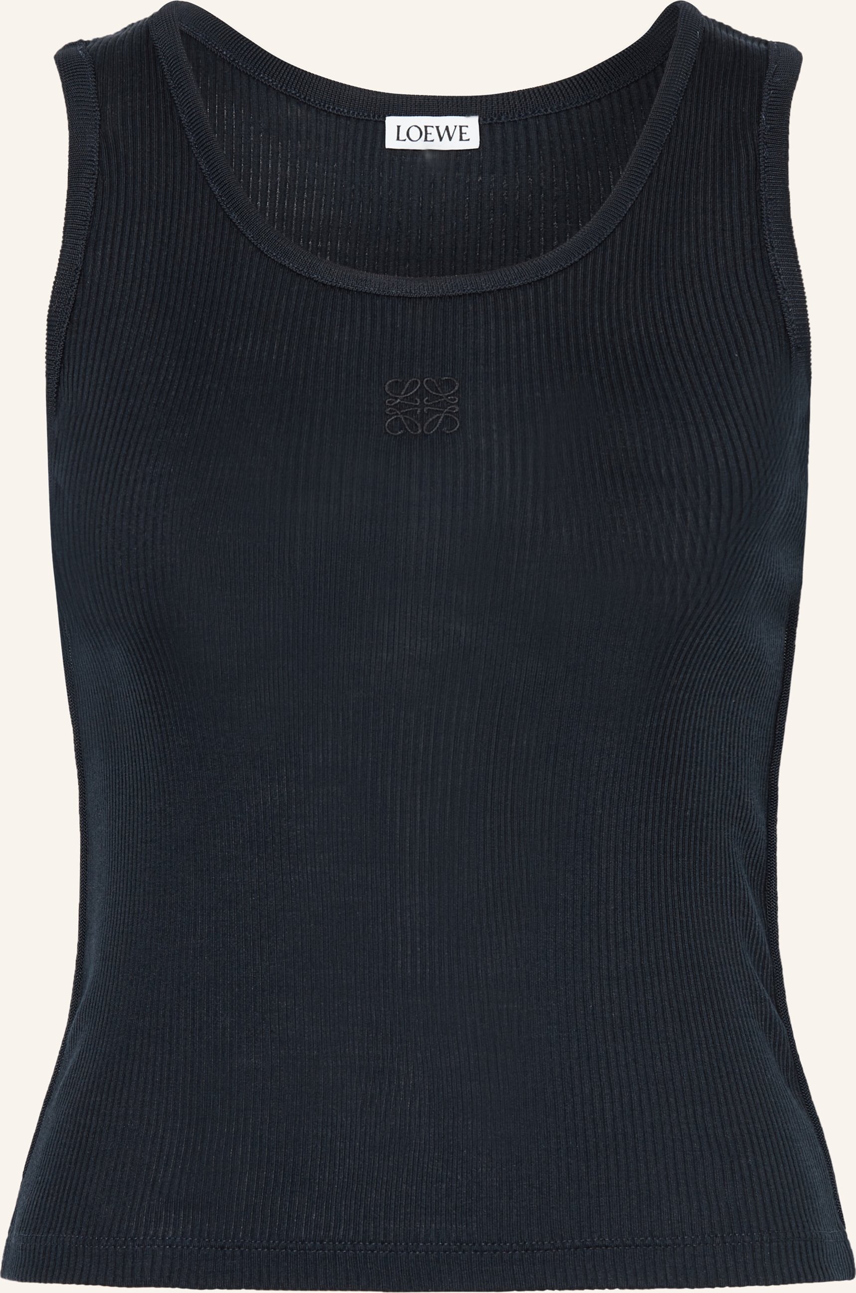 Thumbnail - Loewe Stricktop Aus Seide blau