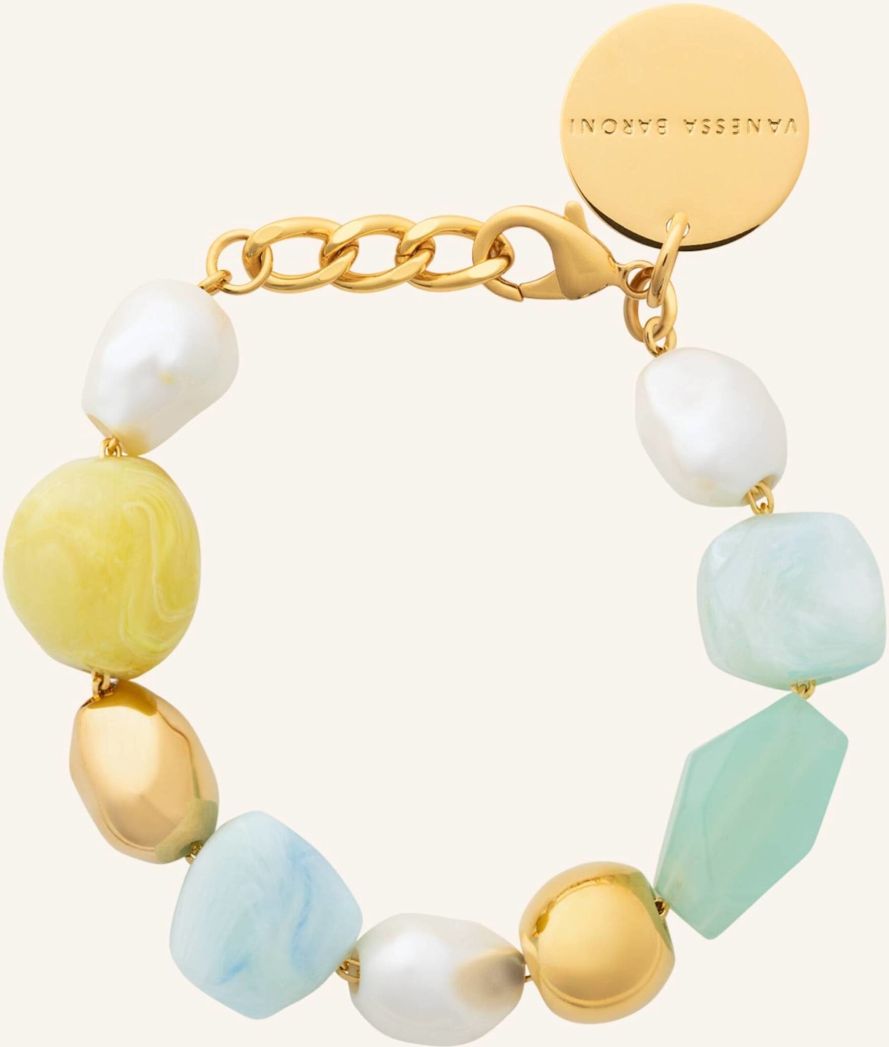 Vanessa Baroni Armbänder Ibiza Bracelet Cloud By Glambou gold