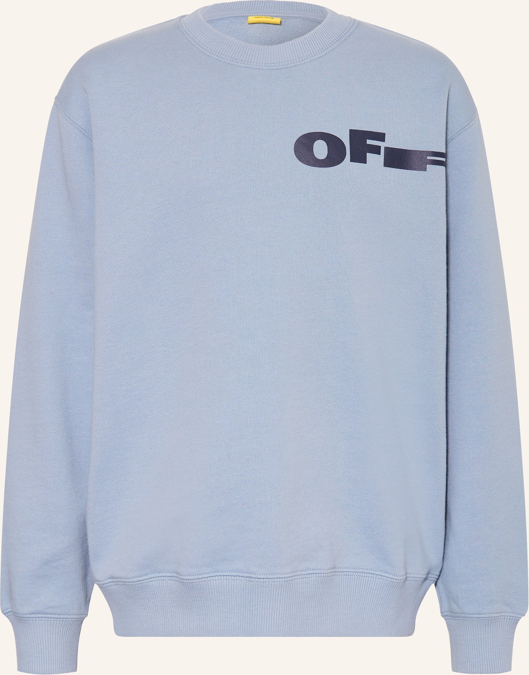 Off-White Sweatshirt blau
