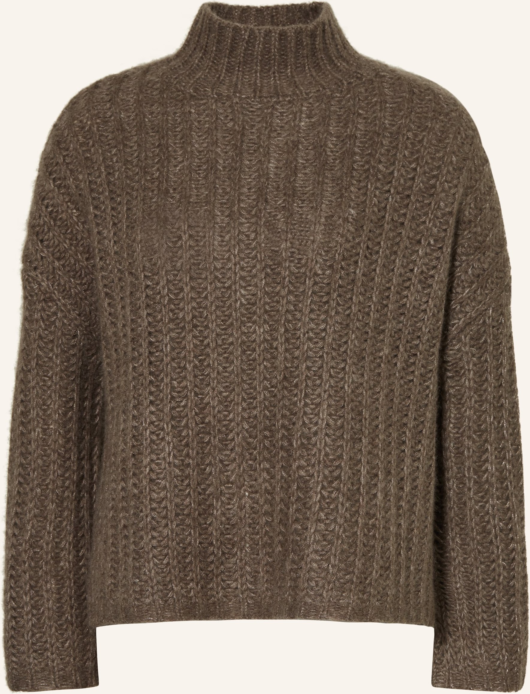 Mrs & Hugs Cashmere-Pullover braun