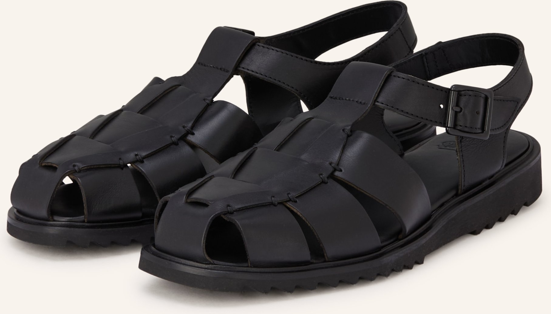 Paraboot Sandalen Santorin schwarz