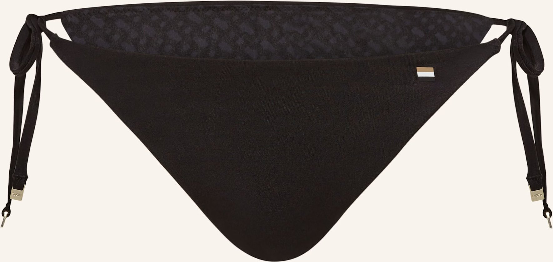 Boss Triangel-Bikini-Hose schwarz