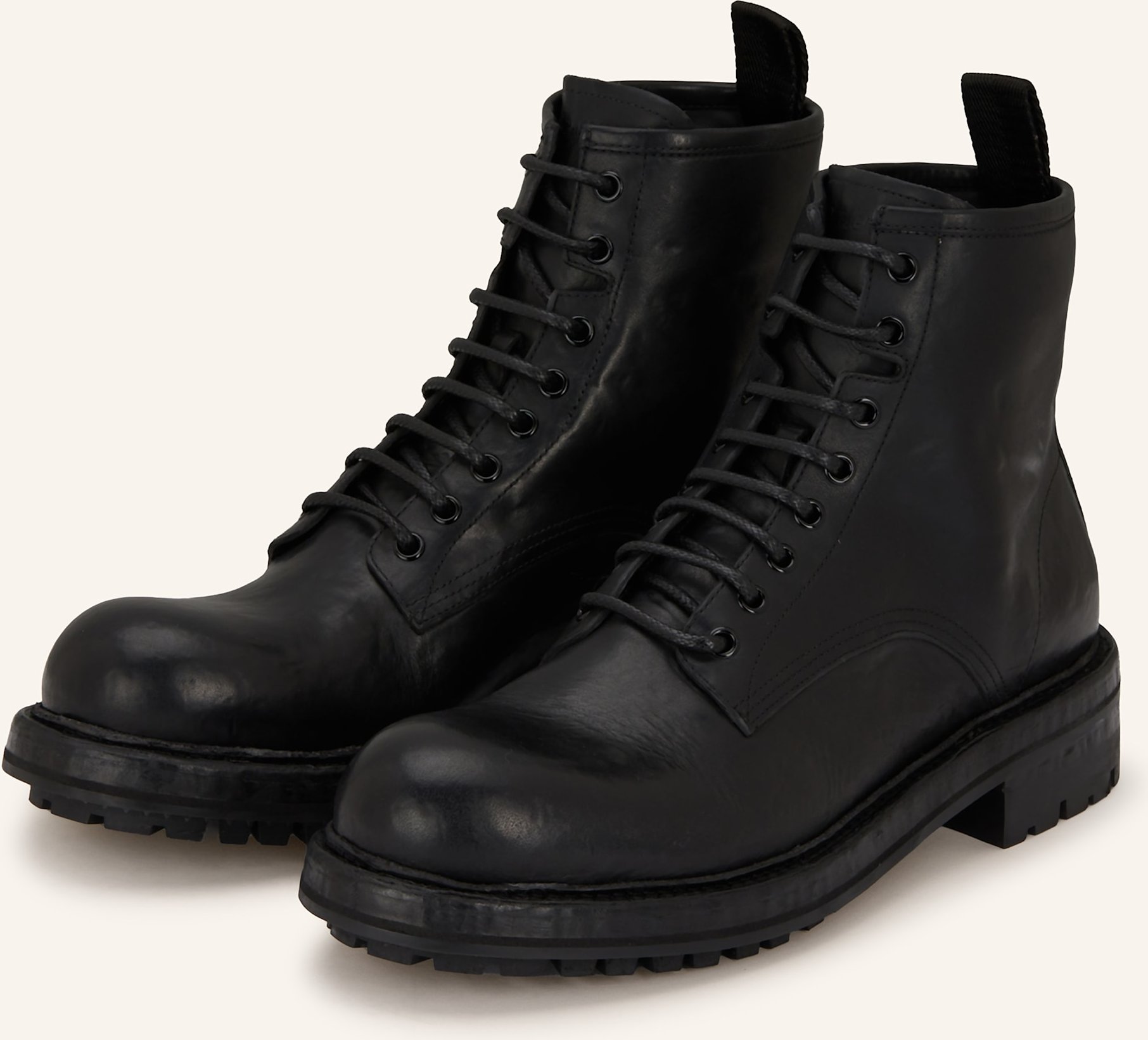 Thumbnail - Dolce & Gabbana Schnürboots Elba schwarz
