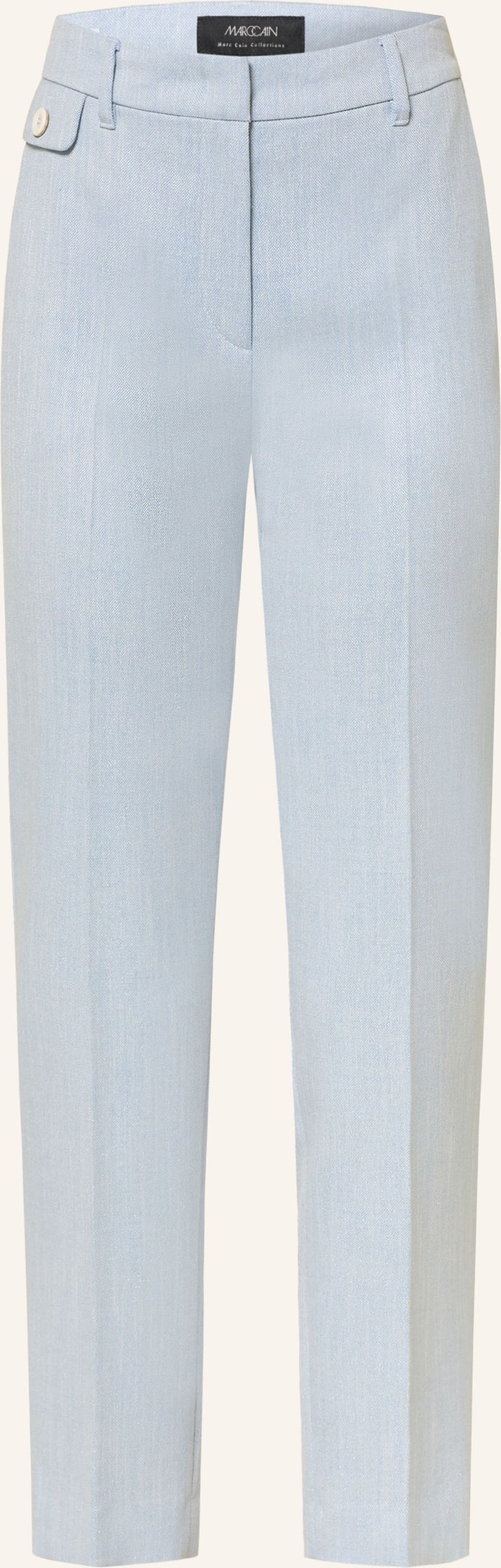 Marc Cain 7/8-Hose Fordon Mit Glitzergarn blau