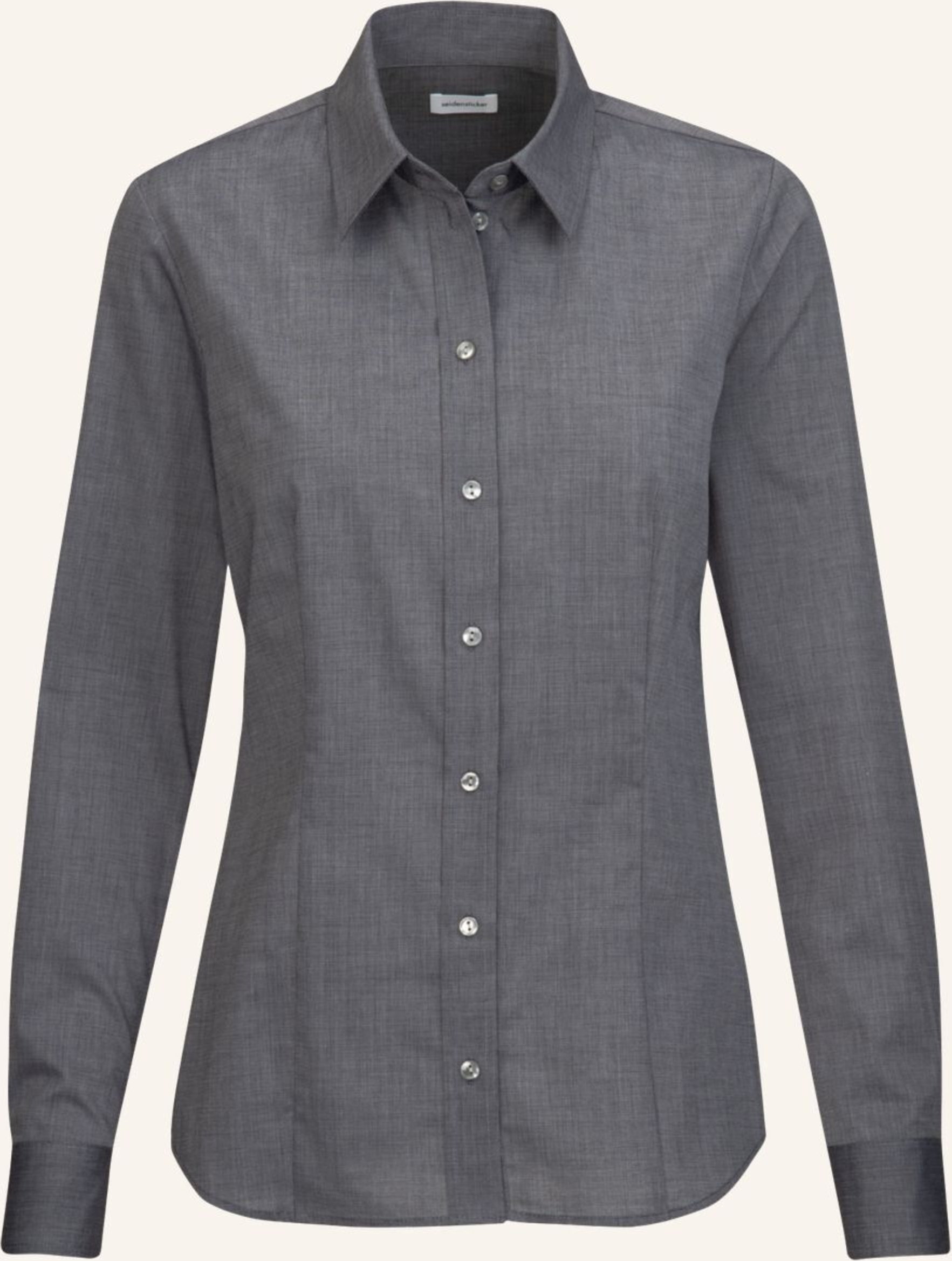 Seidensticker Hemdbluse grau