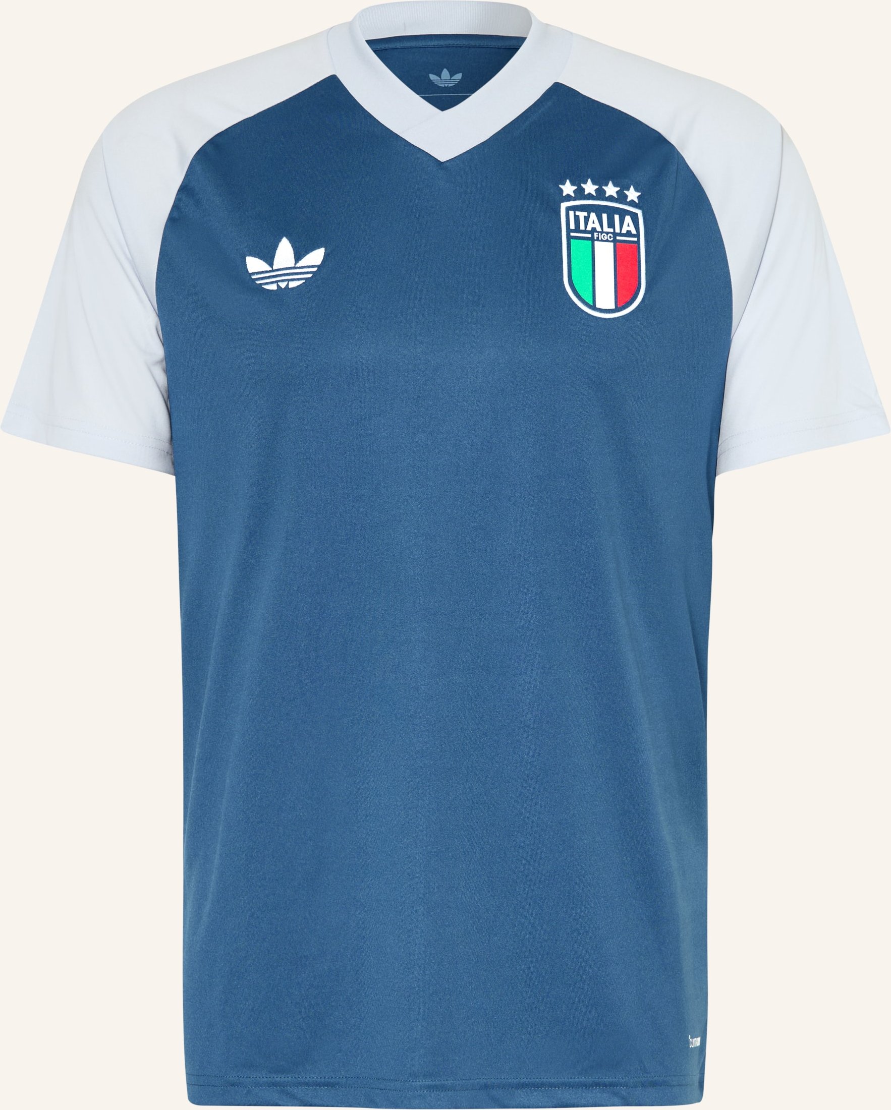 Adidas Aufwärmtrikot Italien 26 Auswärts blau