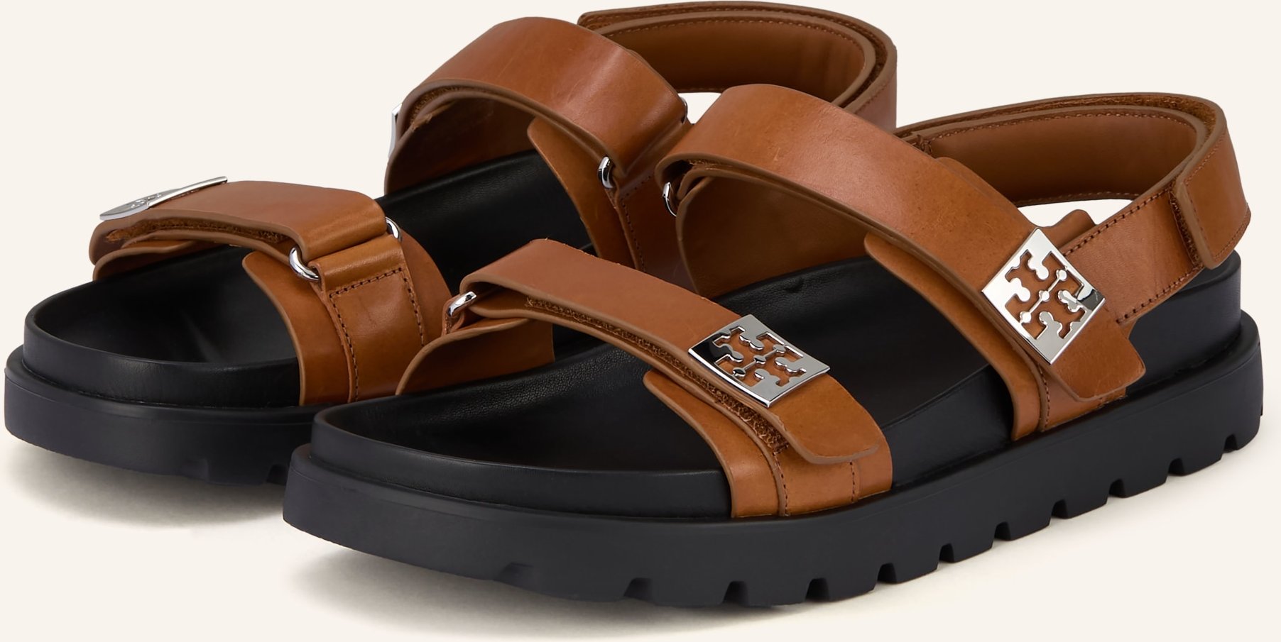 Tory Burch Sandalen Mellow Sport braun