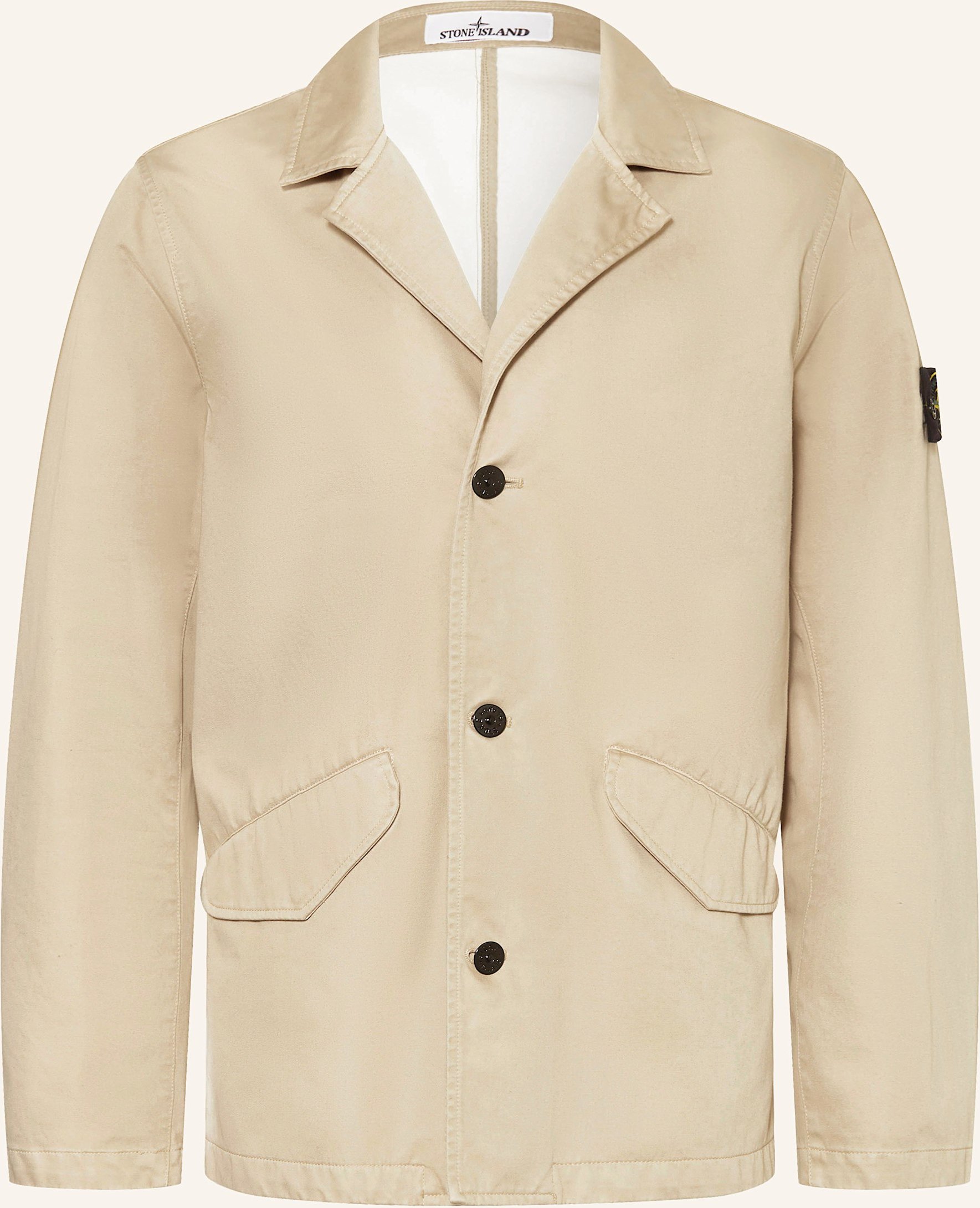 Stone Island Jacke beige
