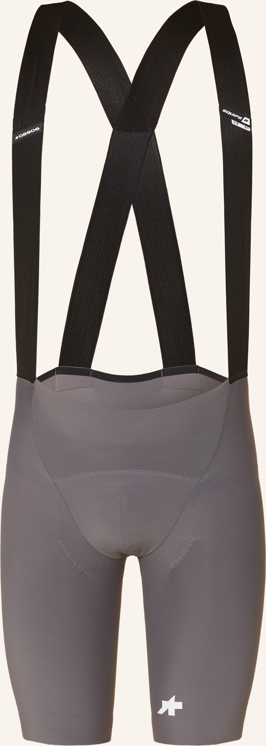 Assos Radhose Equipe R s11 Mit Trägern Und Gepolstertem Einsatz grau