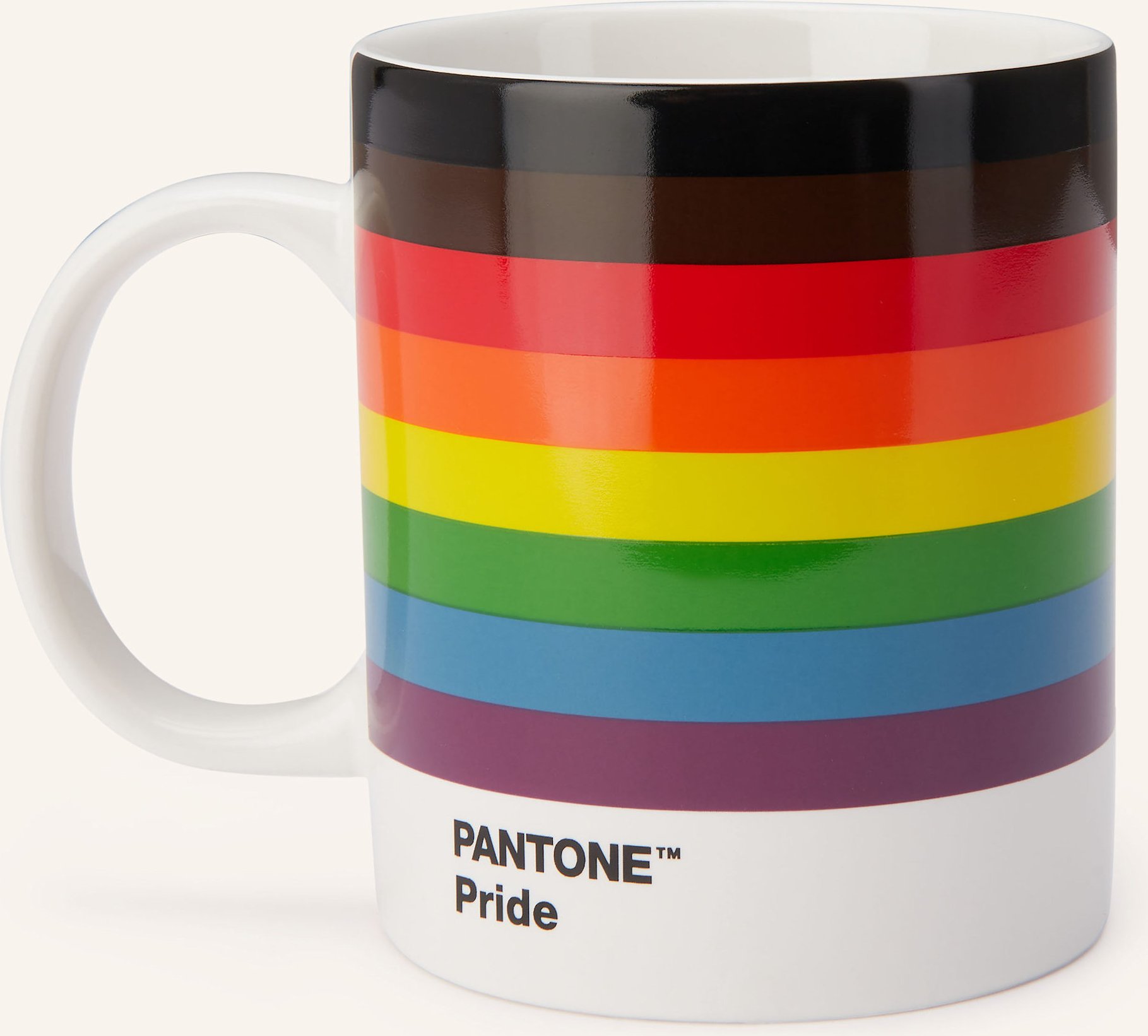 Pantone Henkelbecher Pride beige
