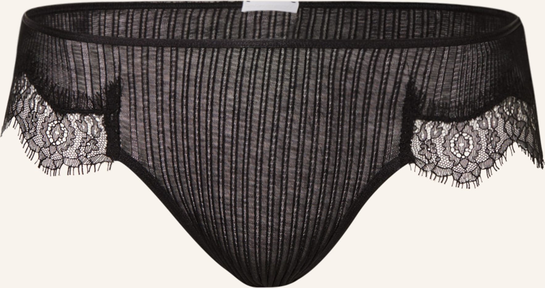 Zimmerli Slip Richelieu schwarz