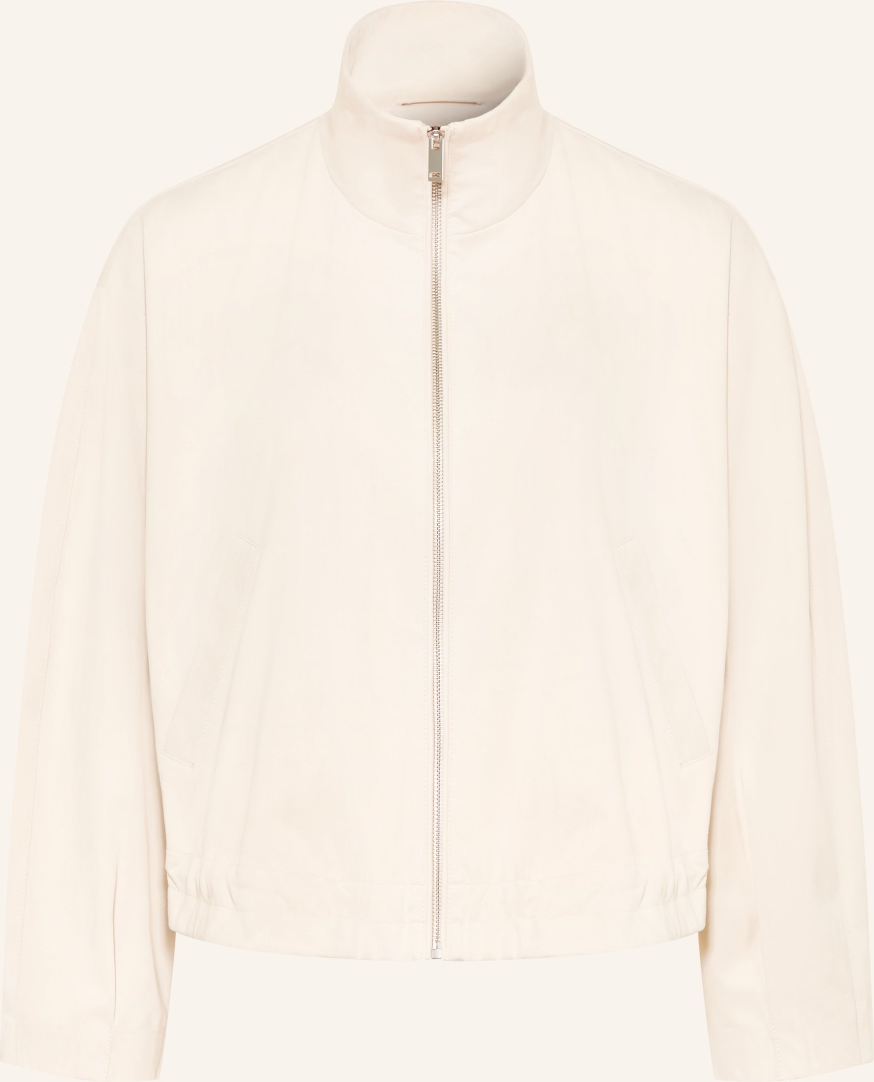 Opus Jacke Jelia In Lederoptik weiss