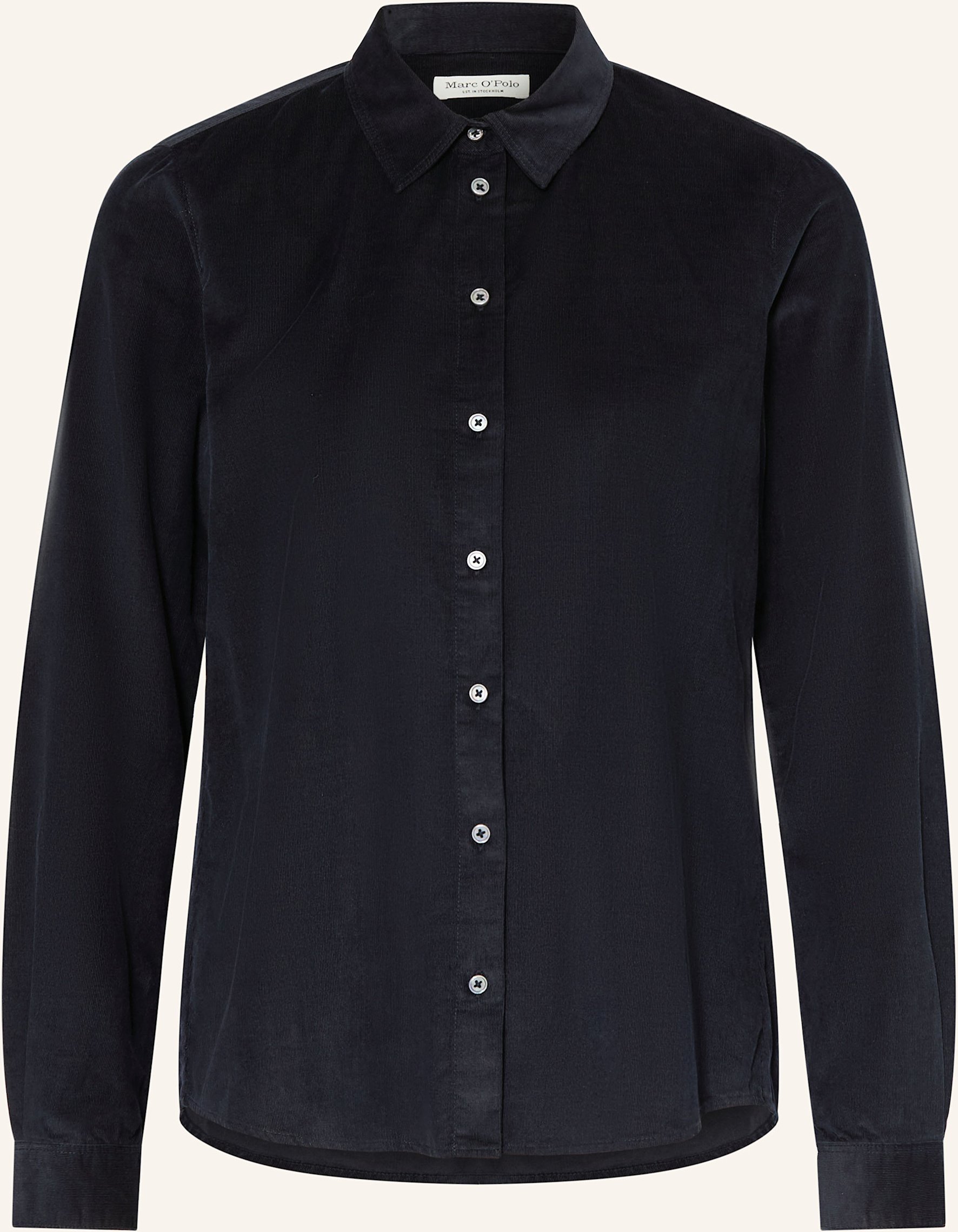 Marc O'polo Hemdbluse Aus Cord blau