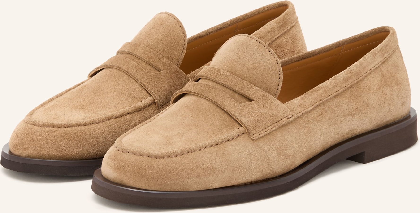 Mrs & Hugs Penny-Loafer beige