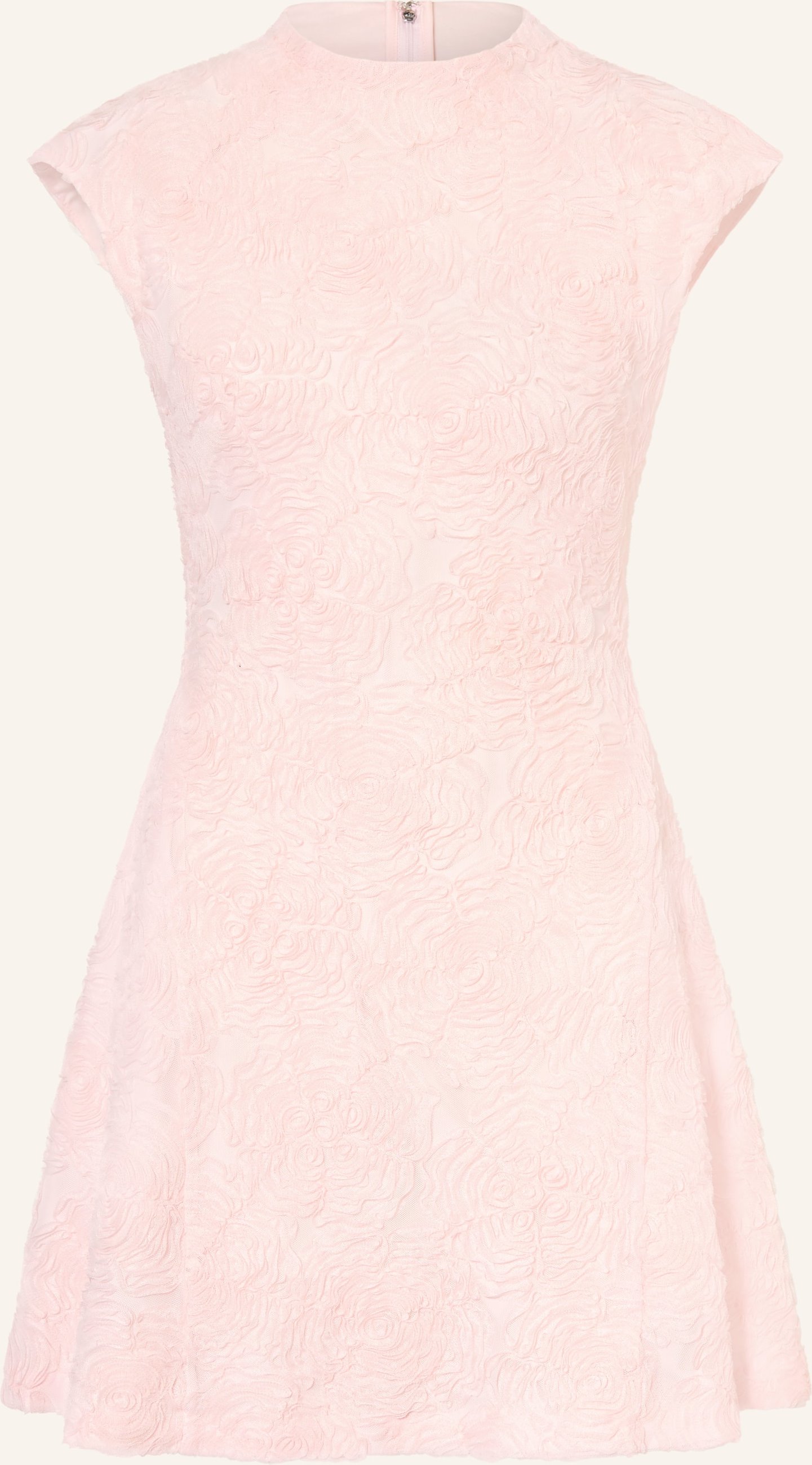 Rotate Mesh-Kleid rosa