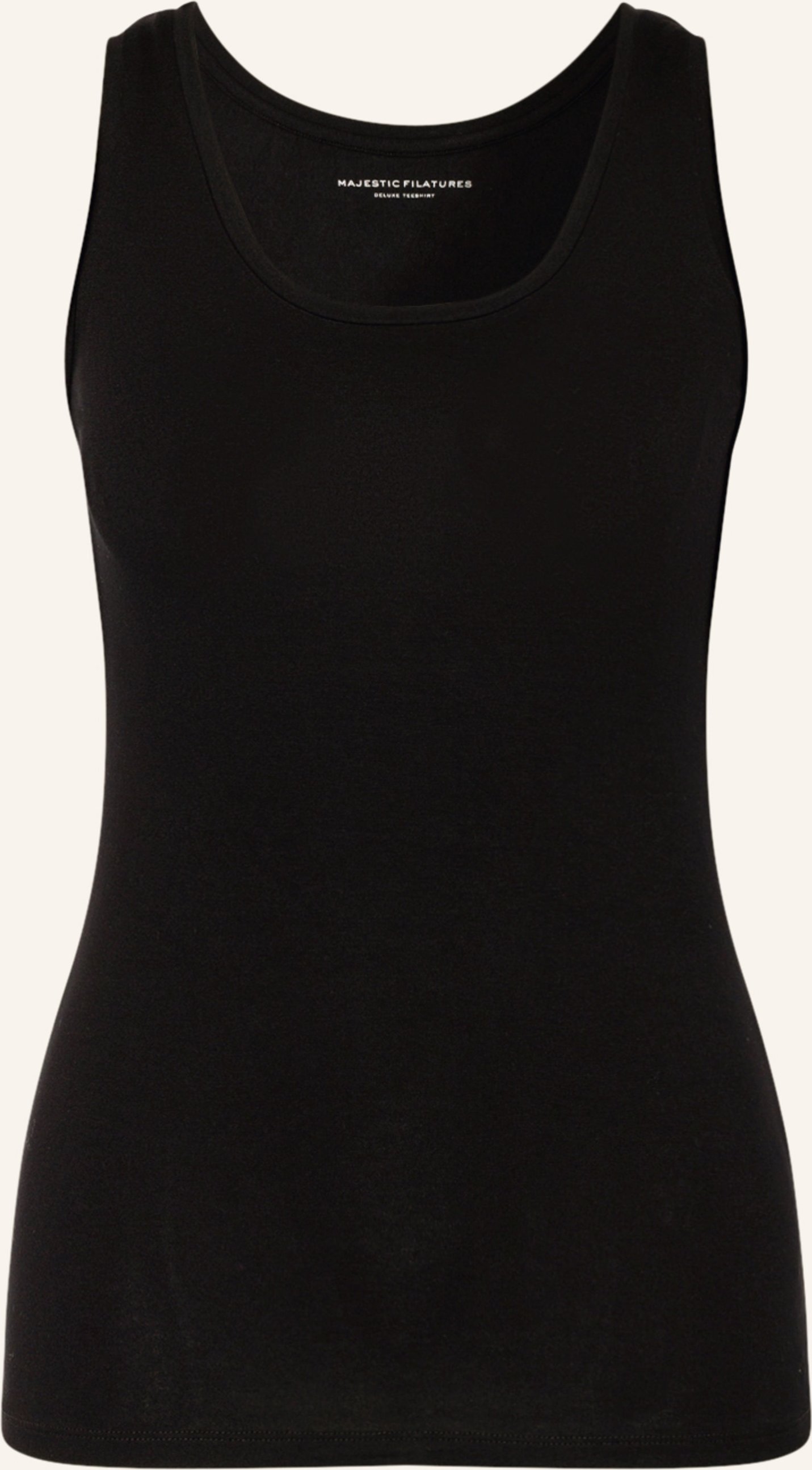 Majestic Filatures Top schwarz