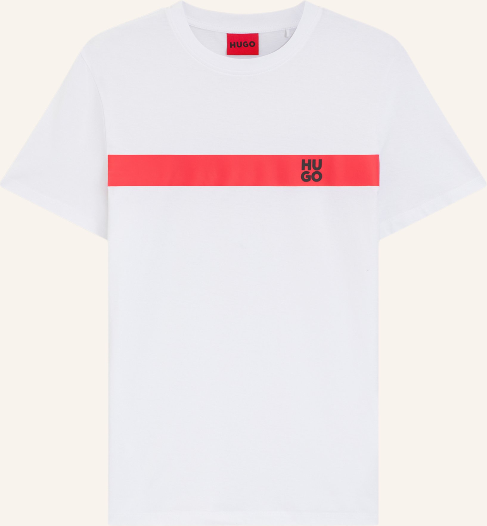 Thumbnail - Hugo T-Shirt Dzokis_In Regular Fit weiss