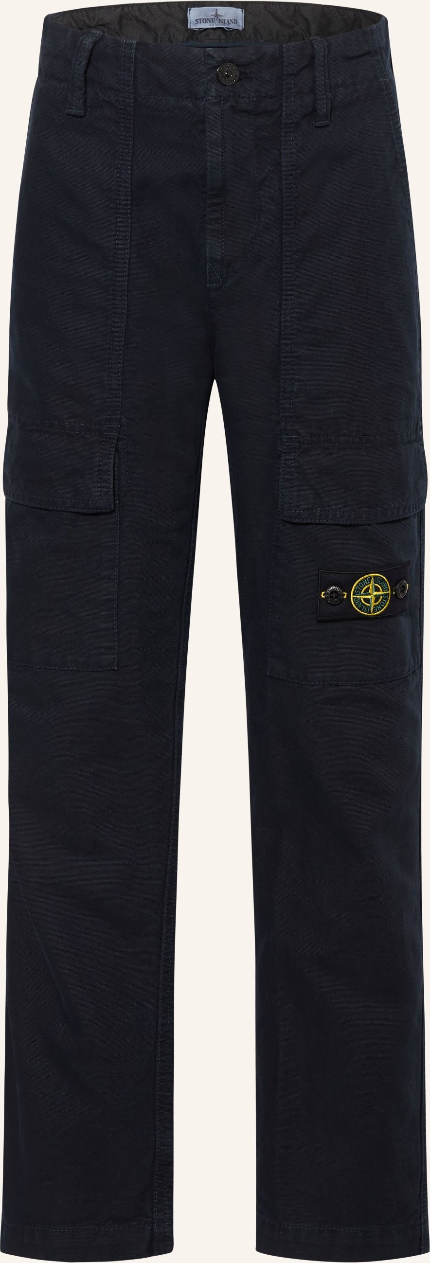 Stone Island Junior Cargohose blau